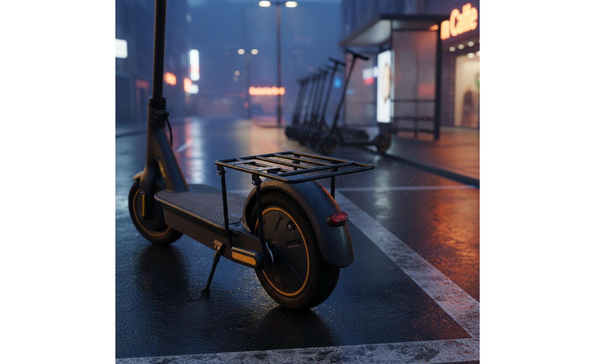 Scooter Cargo Shelf Long-Lasting Electric Scooter Rear Rack Easy Installation