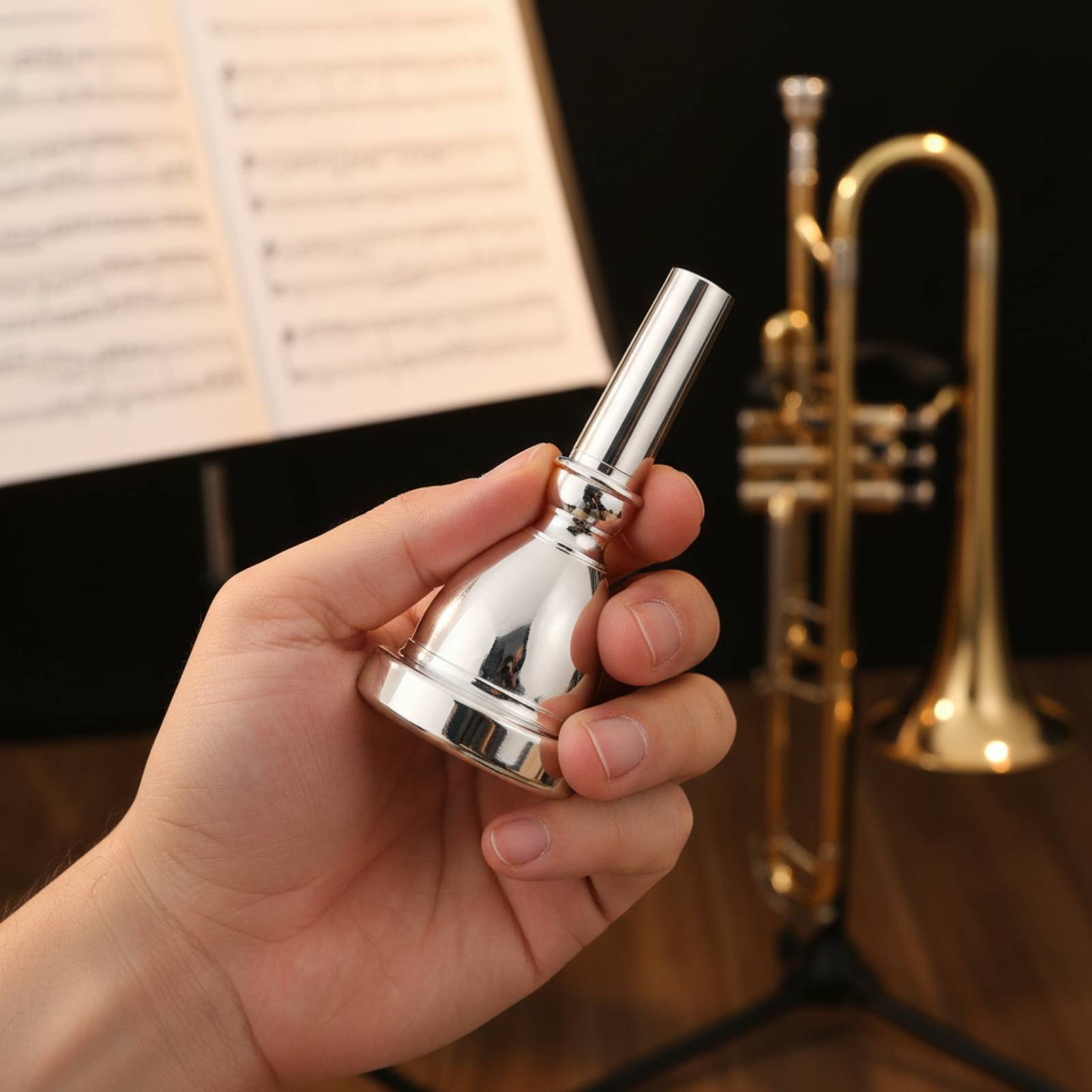Sousaphone Mouthpiece Replacement Part Silver Plated Mouthpiece Metal