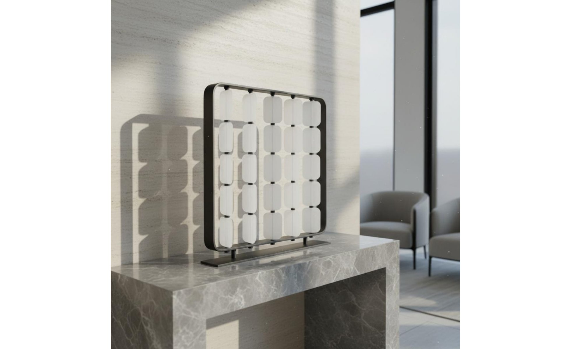 Metal Acrylic Screen Artistic Design Modern Art Screen for Study