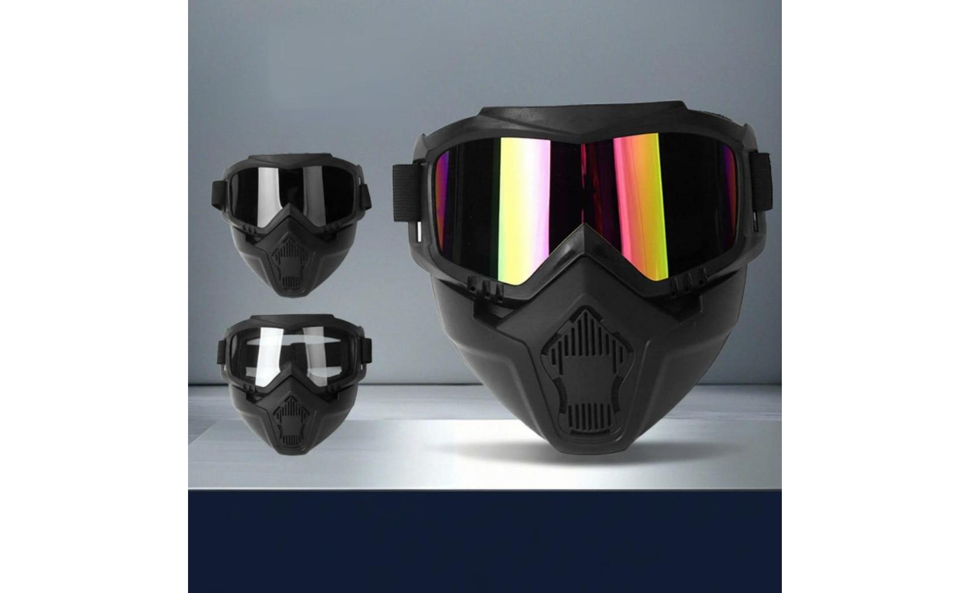 Auto-Darkening Metal-Joining Mask Dustproof Metal-Joining Face Guard Windproof