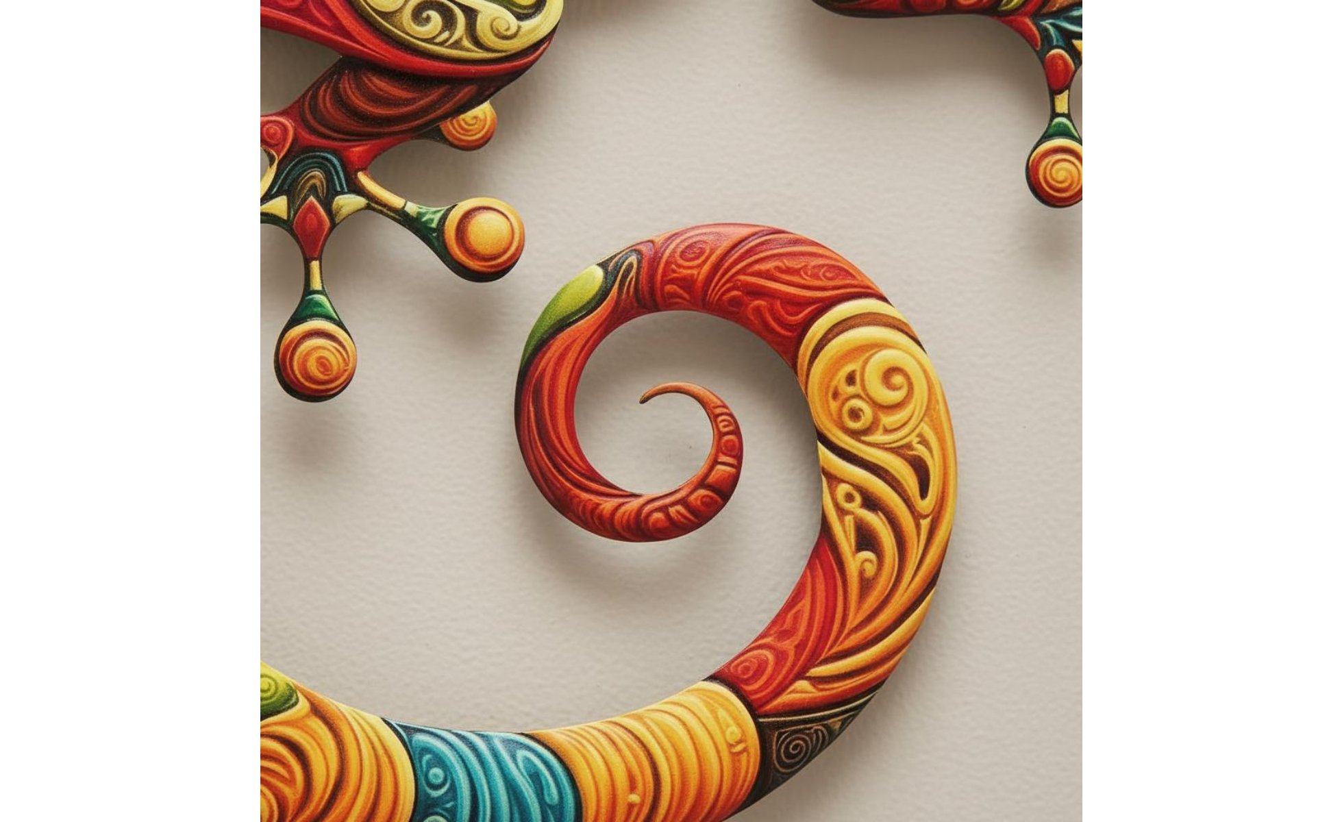3 Gecko Wall Decor Set Iron Material Metal Gecko Wall Hanging Lightweight
