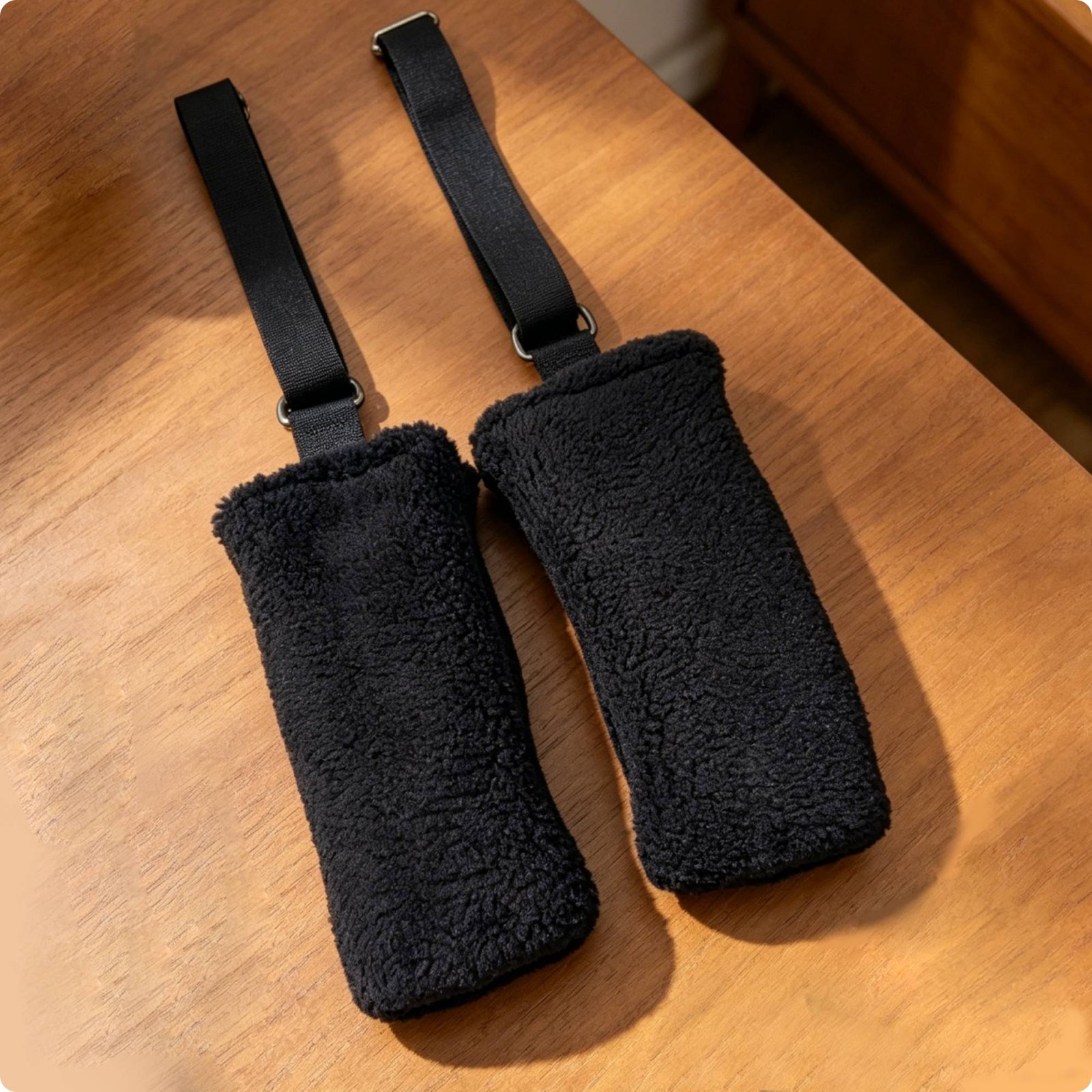 5 Pieces Luxury Bed Strap Set Firm Hold Pilates Safety Strap for Gym