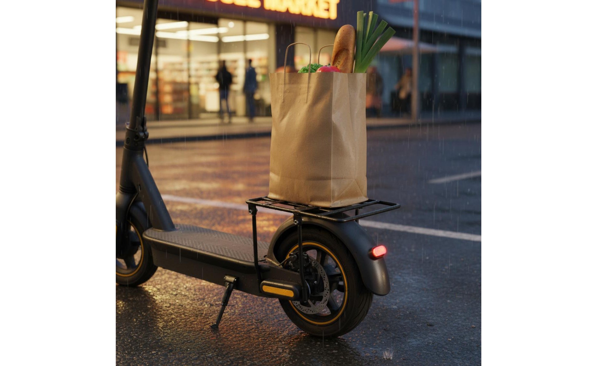 Scooter Cargo Shelf Long-Lasting Electric Scooter Rear Rack Easy Installation