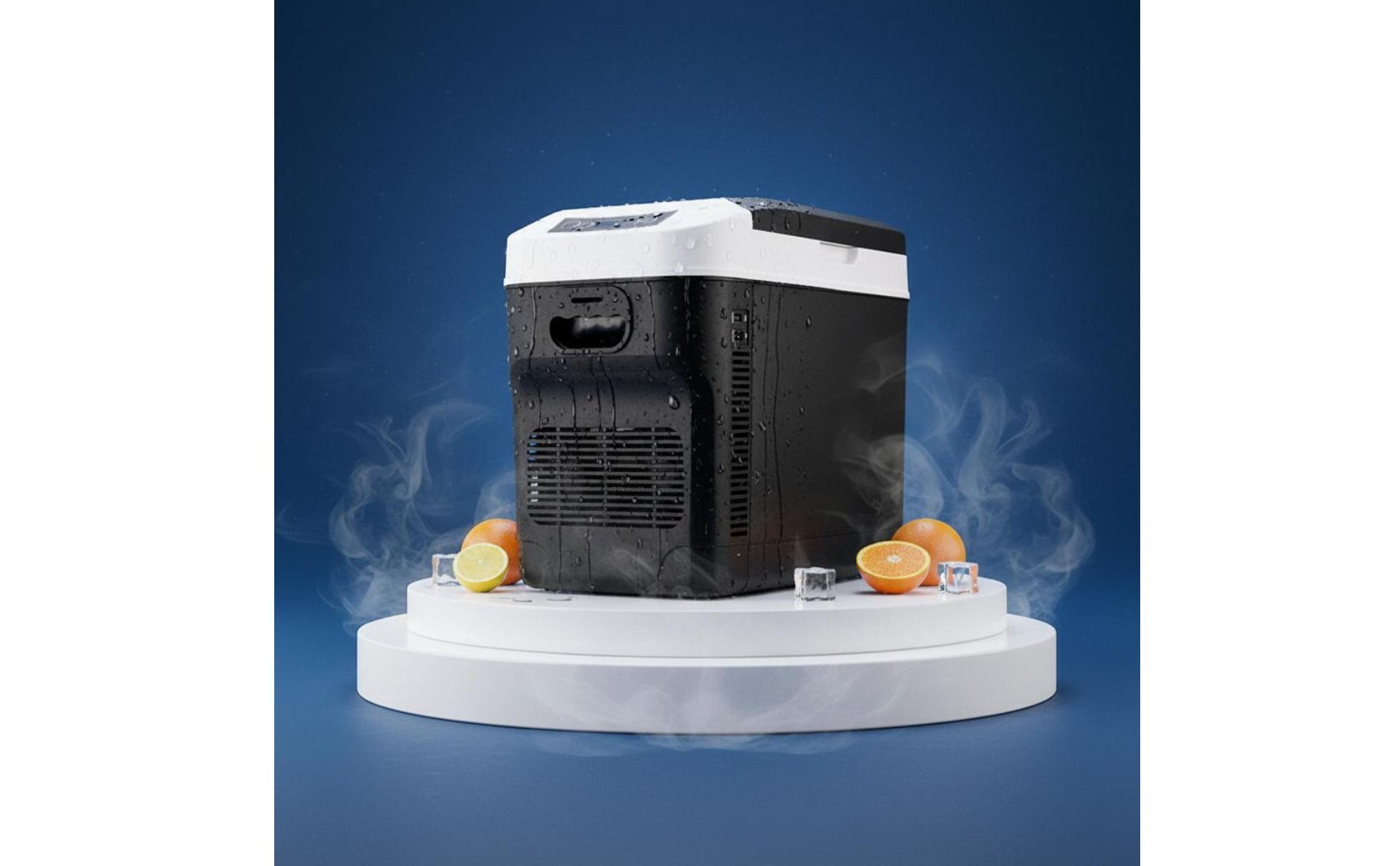 Portable Refrigerator Freezer Twin Twin Cooling System 12V 24V Portable Fridge