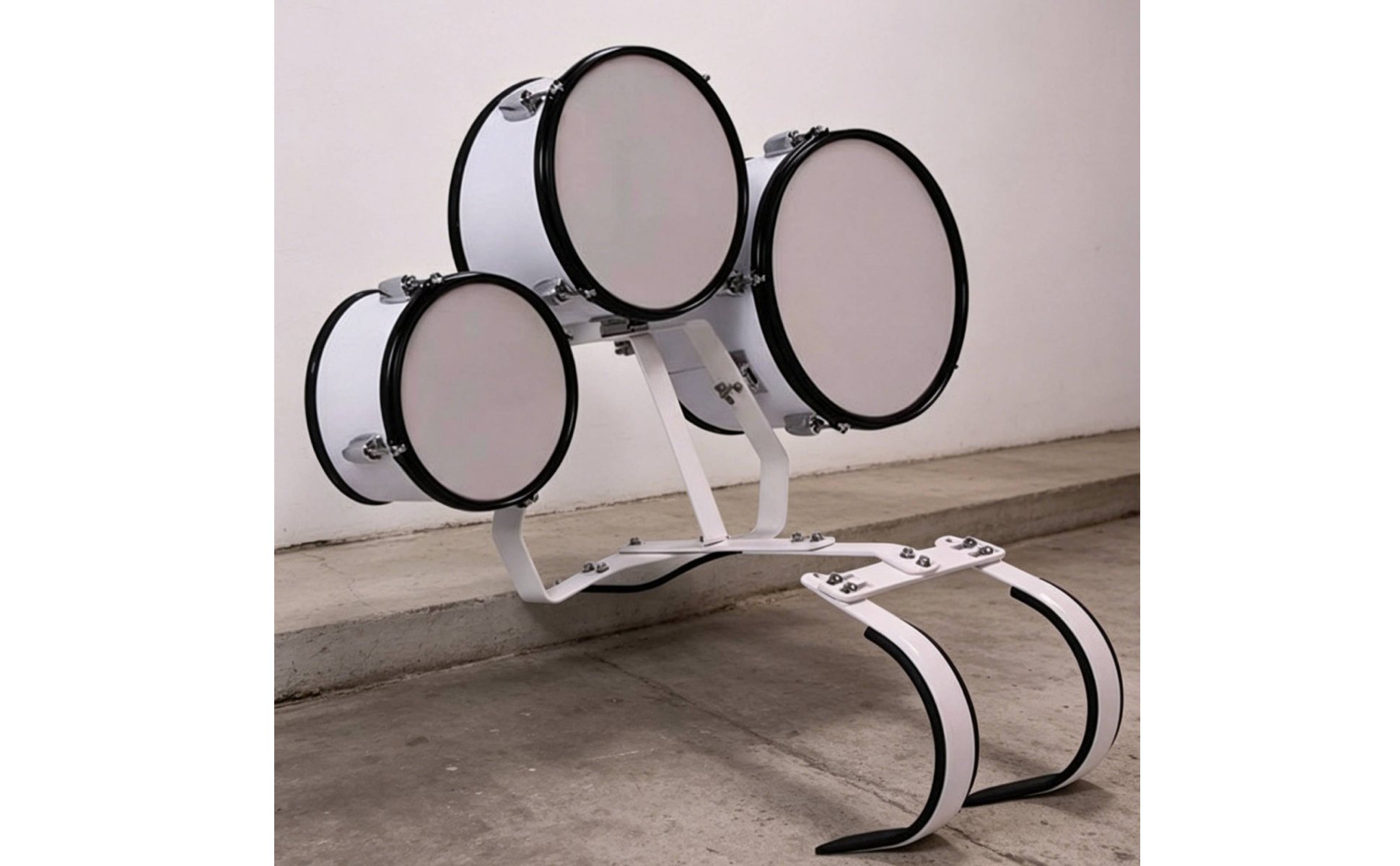 Multi Tone Marching Drum Back Assistance Framework Marching Drum Set