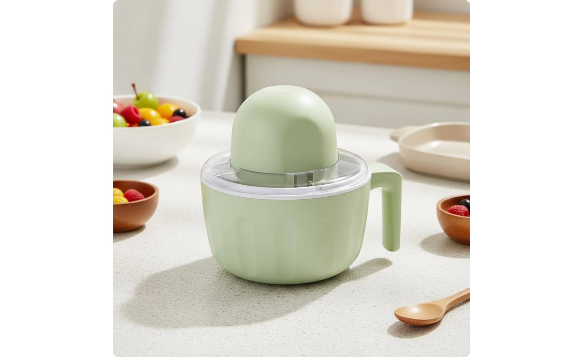 8 Stück Ice-Cream Creator wiederaufladbar Eiscremegerät ohne Stecker