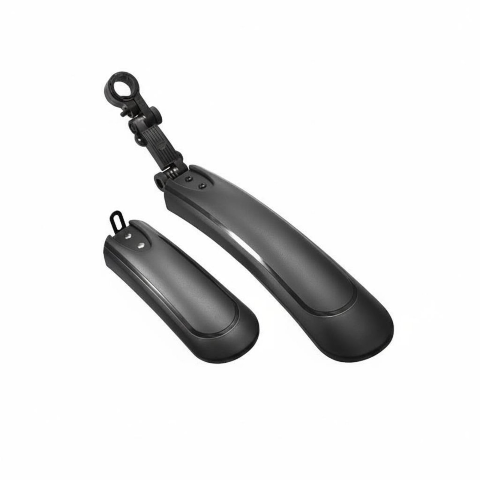 2 Pieces Widened Design Cycle Splash Guard Easy to Install Front Rear Mud Guard Set Extended Length Kids Bike Mud Guard Flexible Material for Rainy Weather, Muddy Roads