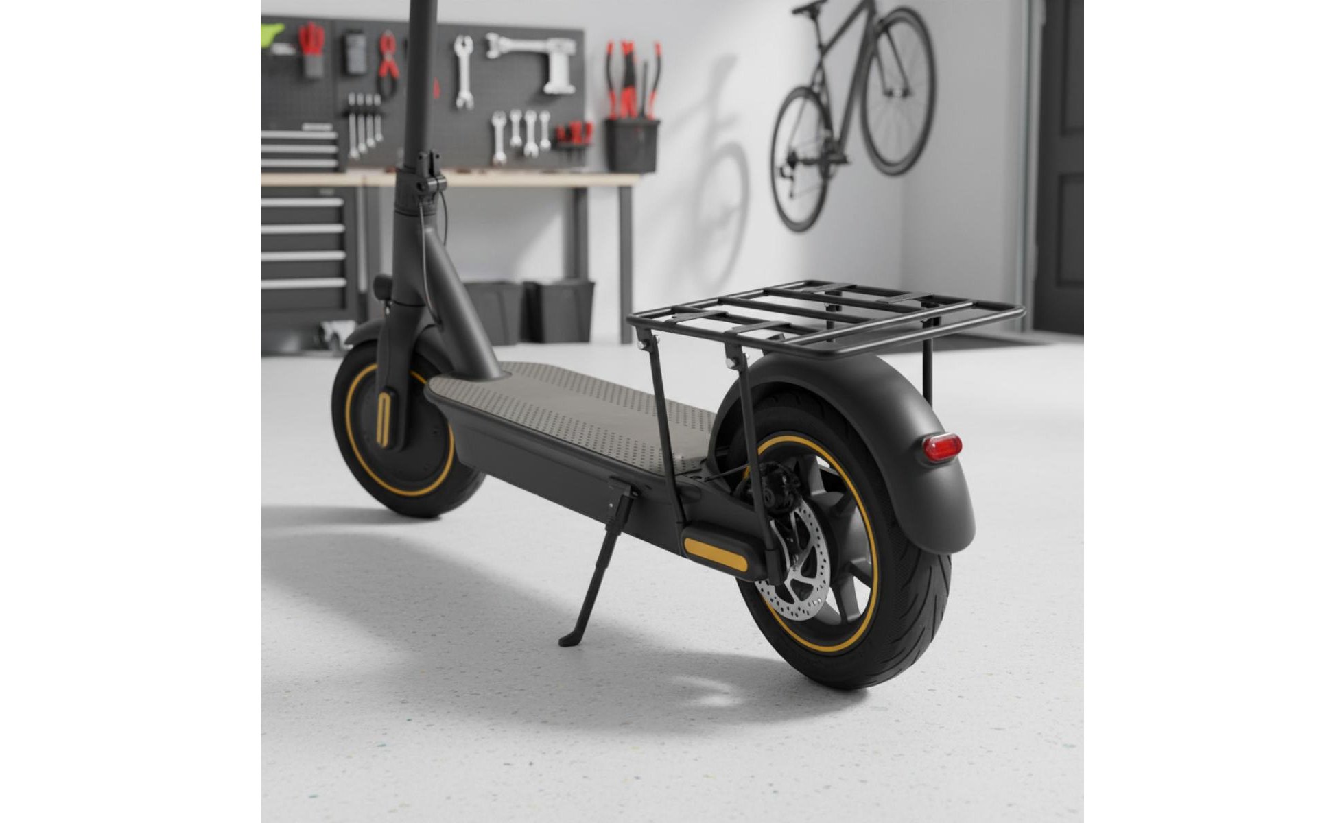 Scooter Cargo Shelf Long-Lasting Electric Scooter Rear Rack Easy Installation