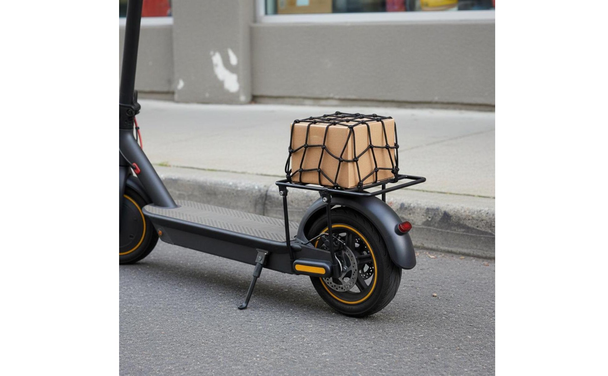Scooter Cargo Shelf Long-Lasting Electric Scooter Rear Rack Easy Installation