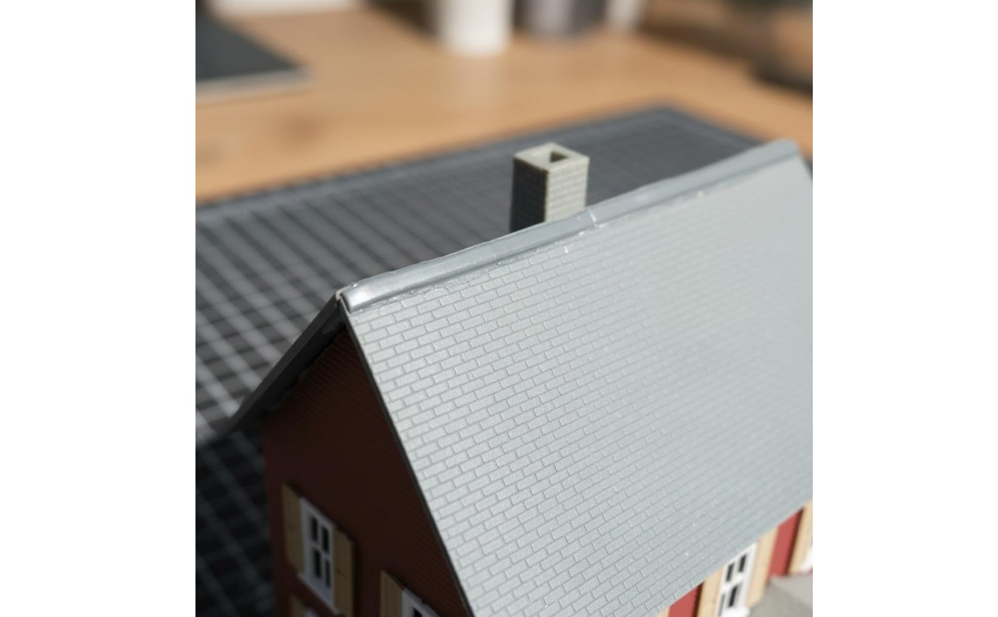 1/87 Scale House Kit European Design HO Scale Building Model Highly Detailed