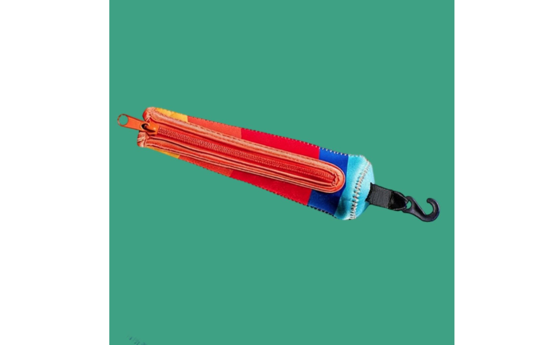 Zippered Club Grip Sleeve Anti-Slip Baseball Club Grip Cover Sweat-Absorbent