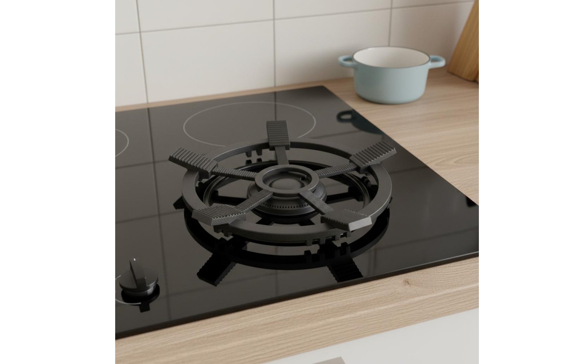 Gas Cooktop Wok Support Support Easy to Clean Non Slip Cooktop Grate