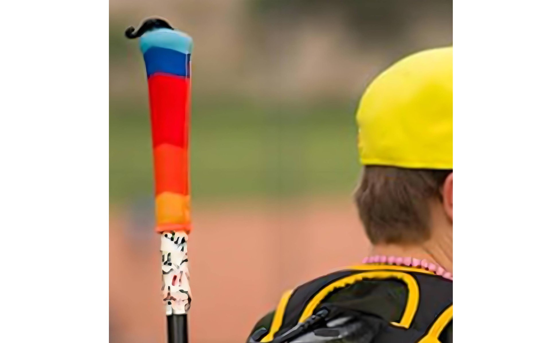 Zippered Club Grip Sleeve Anti-Slip Baseball Club Grip Cover Sweat-Absorbent