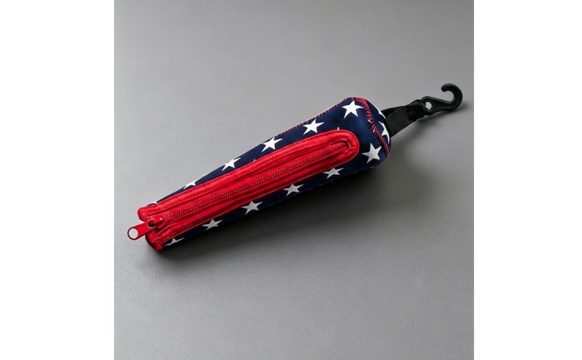 Zippered Club Grip Sleeve Anti-Slip Baseball Club Grip Cover Sweat-Absorbent