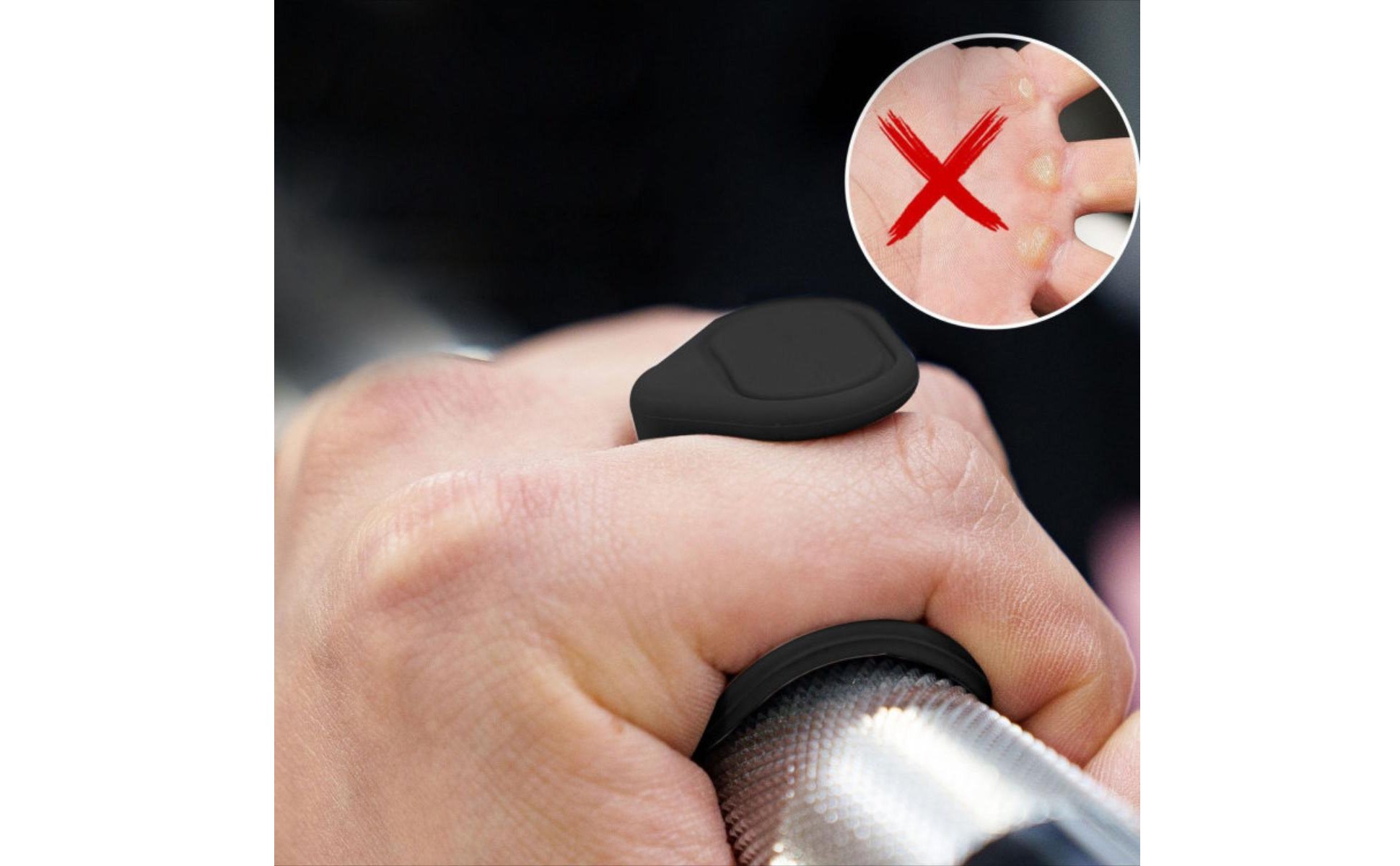 Pull-up Grip Pad Anti-Slip Gym Grip Pad Easy to Use for Weightlifters