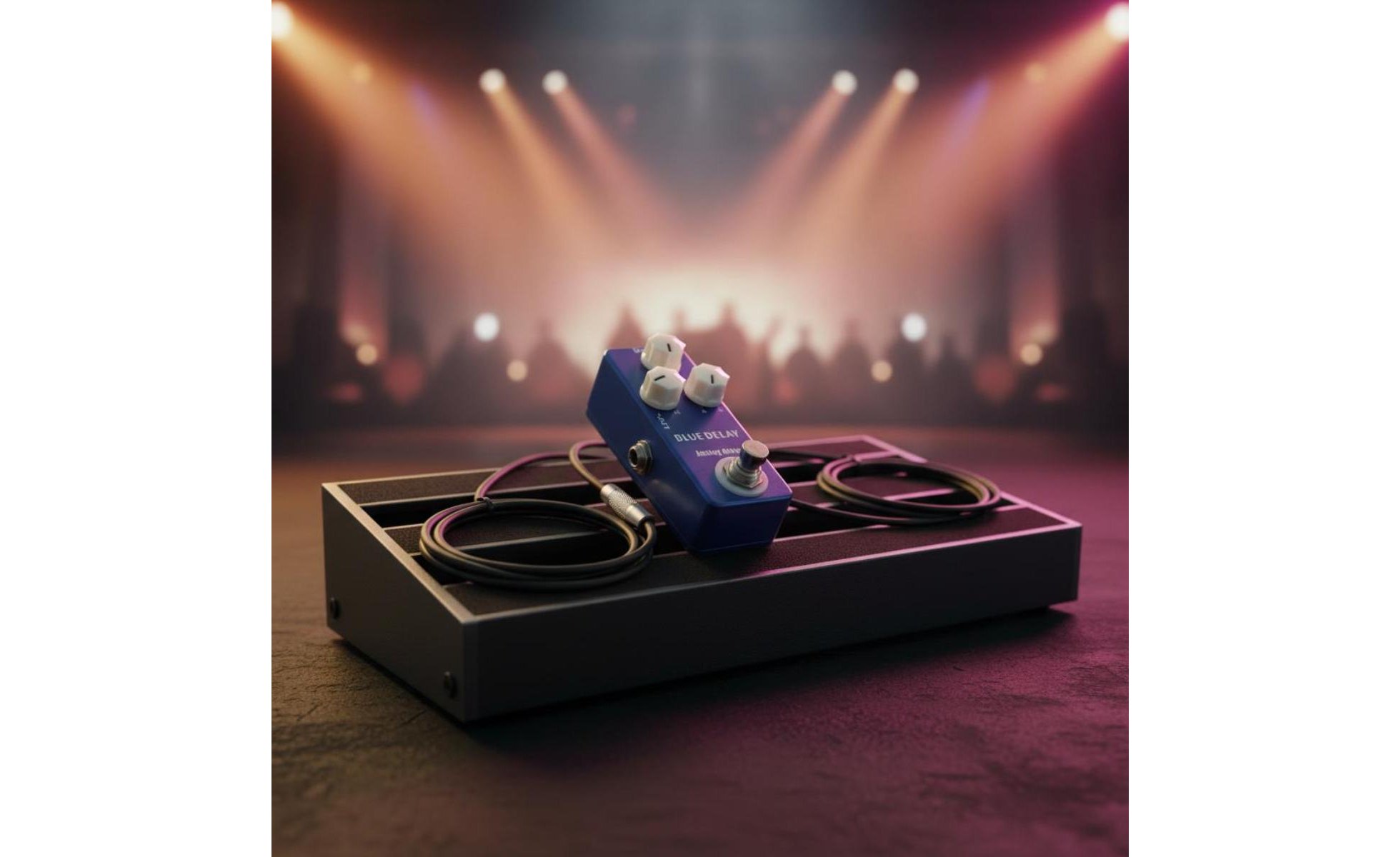 Mini Delay Pedal Aluminum Alloy Guitar Delay Pedal
