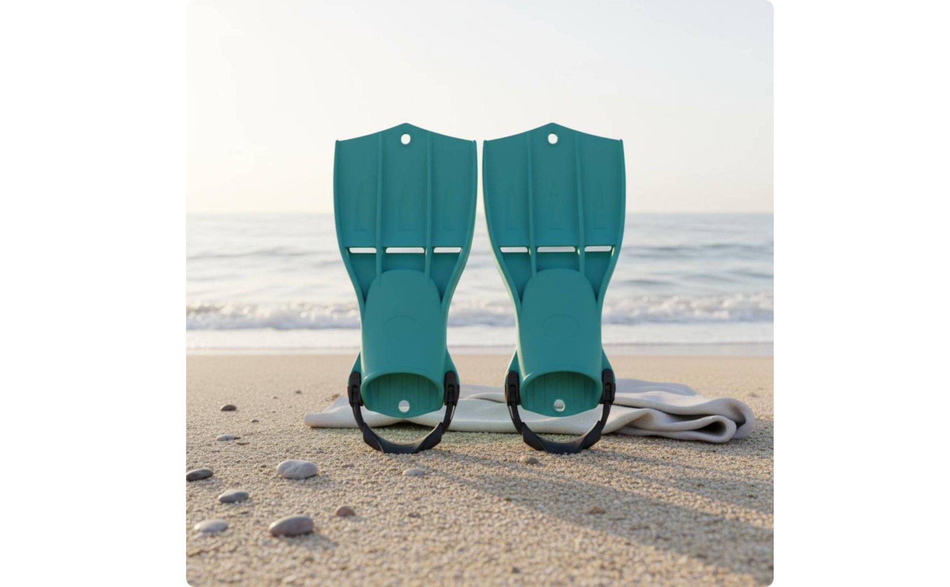 Adjustable Diving Fins Strong Propulsion Elastic Strap Fins Easy to Adjust