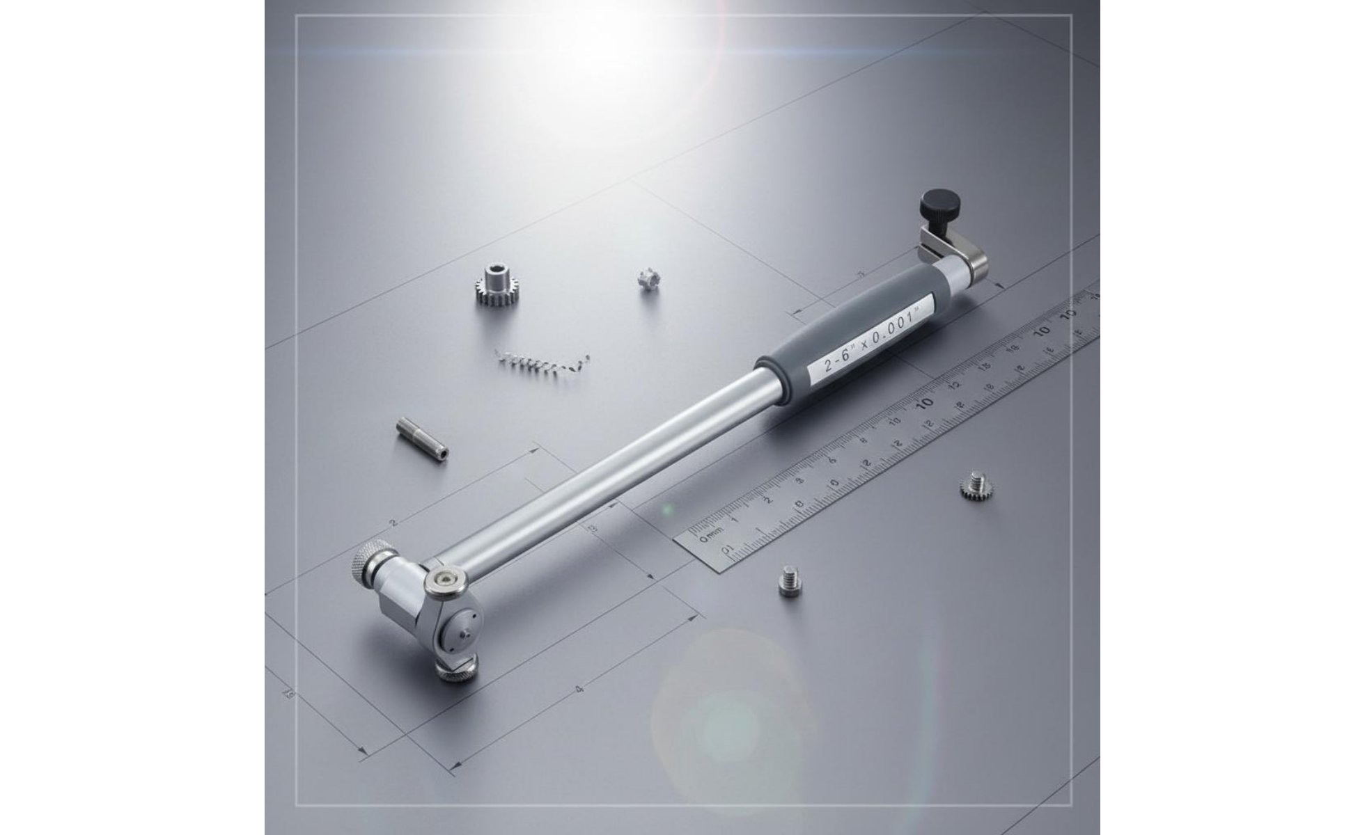 Inch Gauge Bore Gauge High Precision Inside Diameter Gauge for Garage