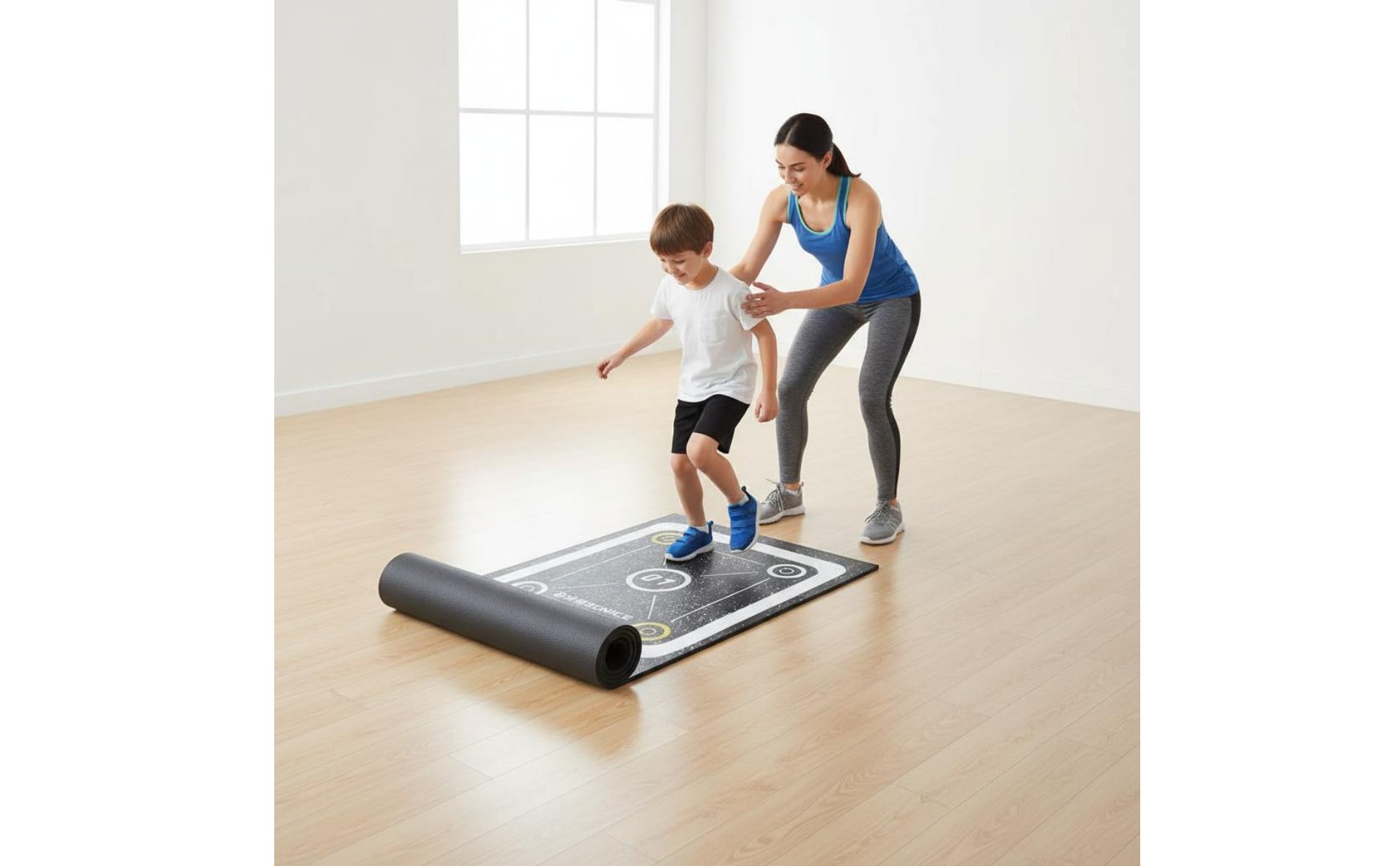 Rubber Agility Ladder Mat Long-Lasting Agility Ladder Mat Easy to Clean