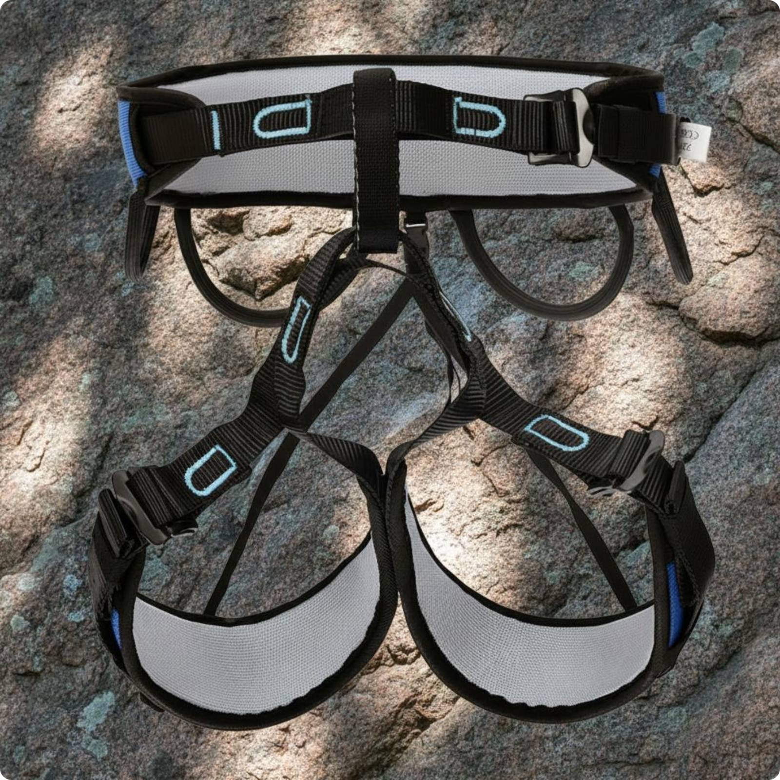 Half Body Harness Heavy Duty Rock Climbing Harness Padded Leg Loops