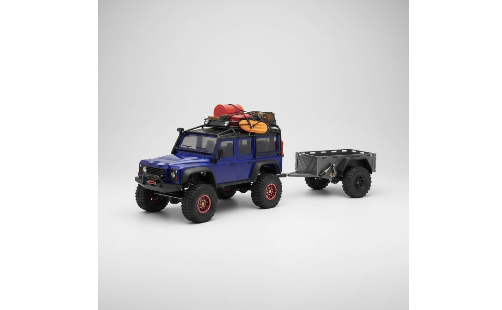 Rc-Anhänger ohne Beschädigung montierbar Mini-Modellanhänger realistische Optik