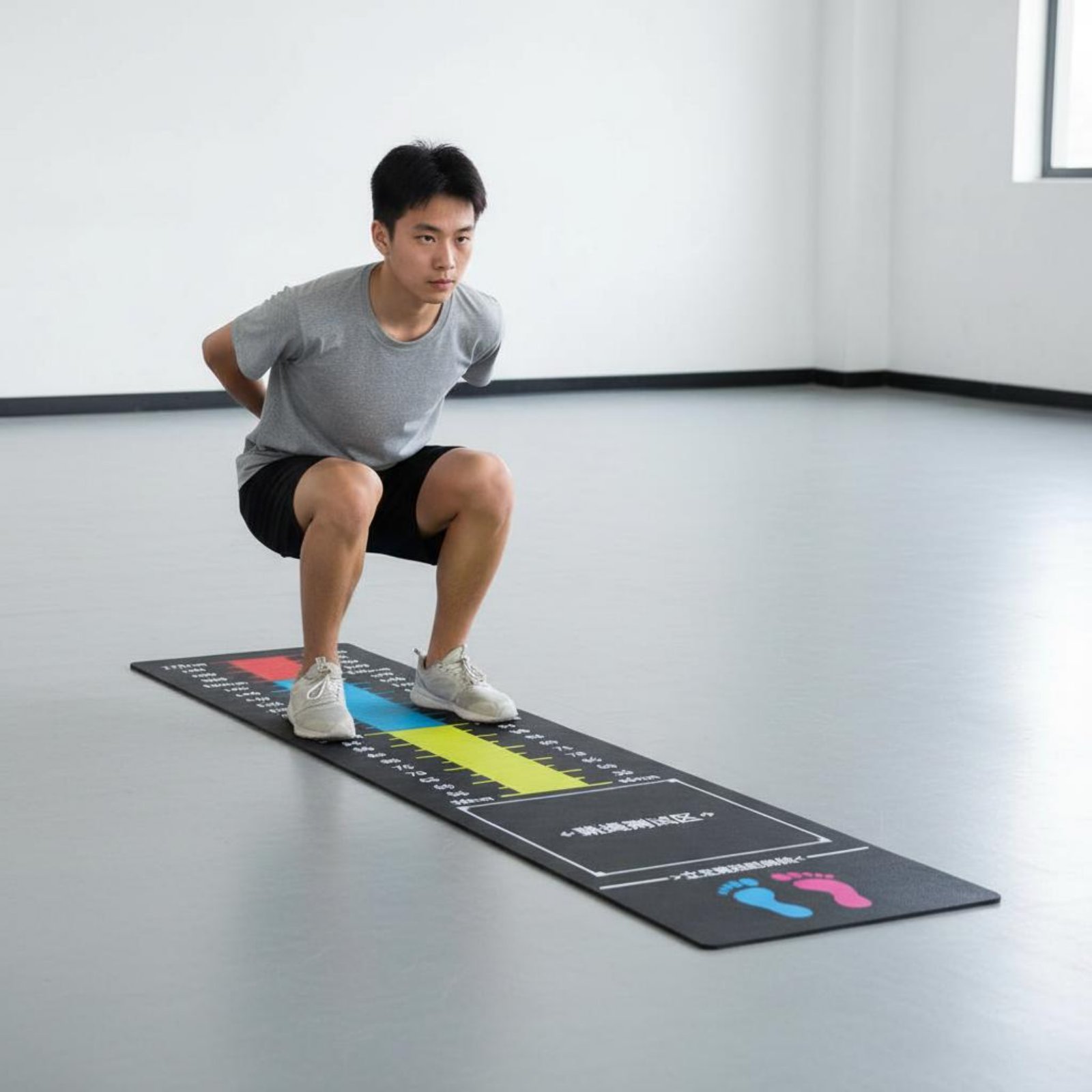 Standing Long Jump Mat Exam Standard Long Jump Test Mat Non-Slip for Students - Produktbild 8