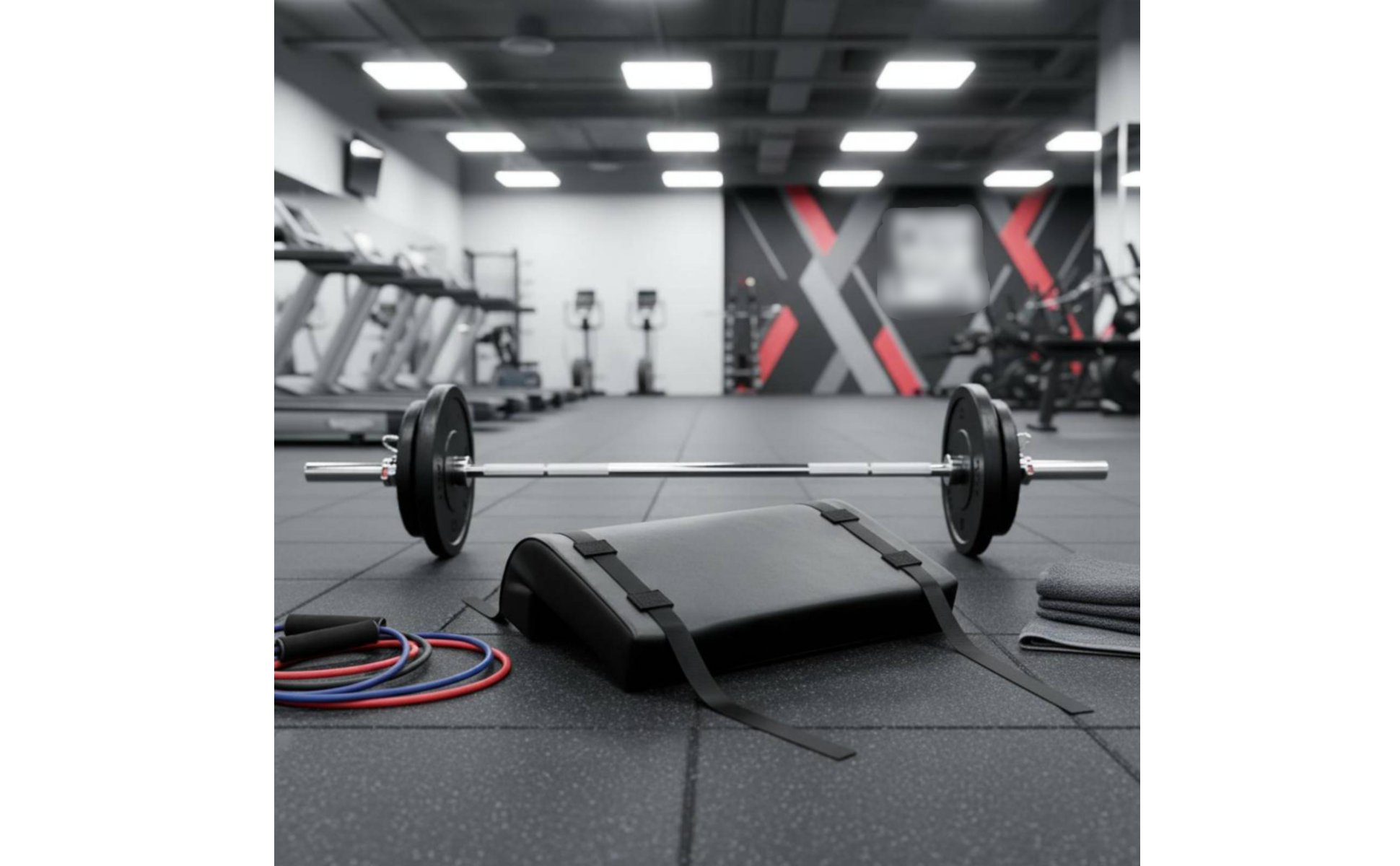 Hip Thrust Pad Thick Cushioned Glute Bridge Pad Easy to Clean for Gym, Beginners