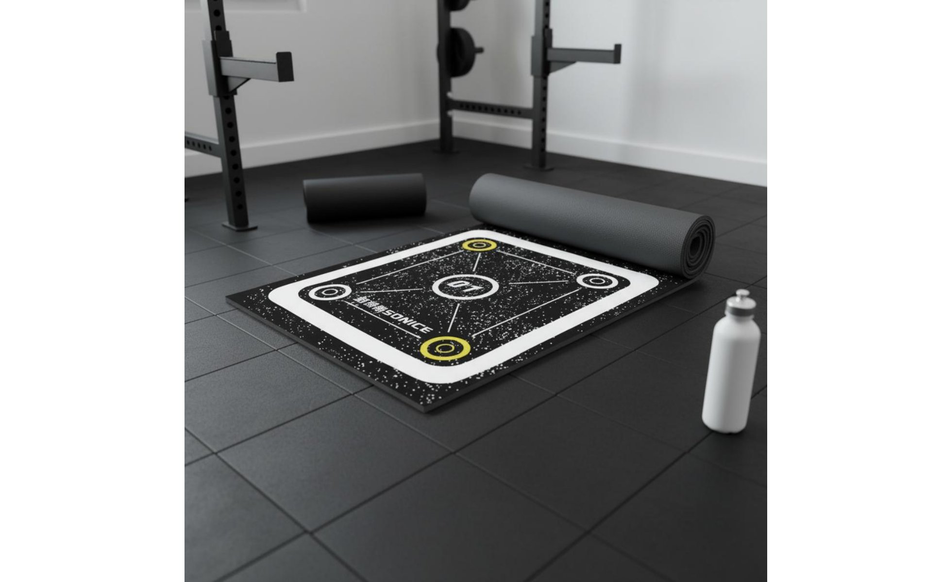 Rubber Agility Ladder Mat Long-Lasting Agility Ladder Mat Easy to Clean