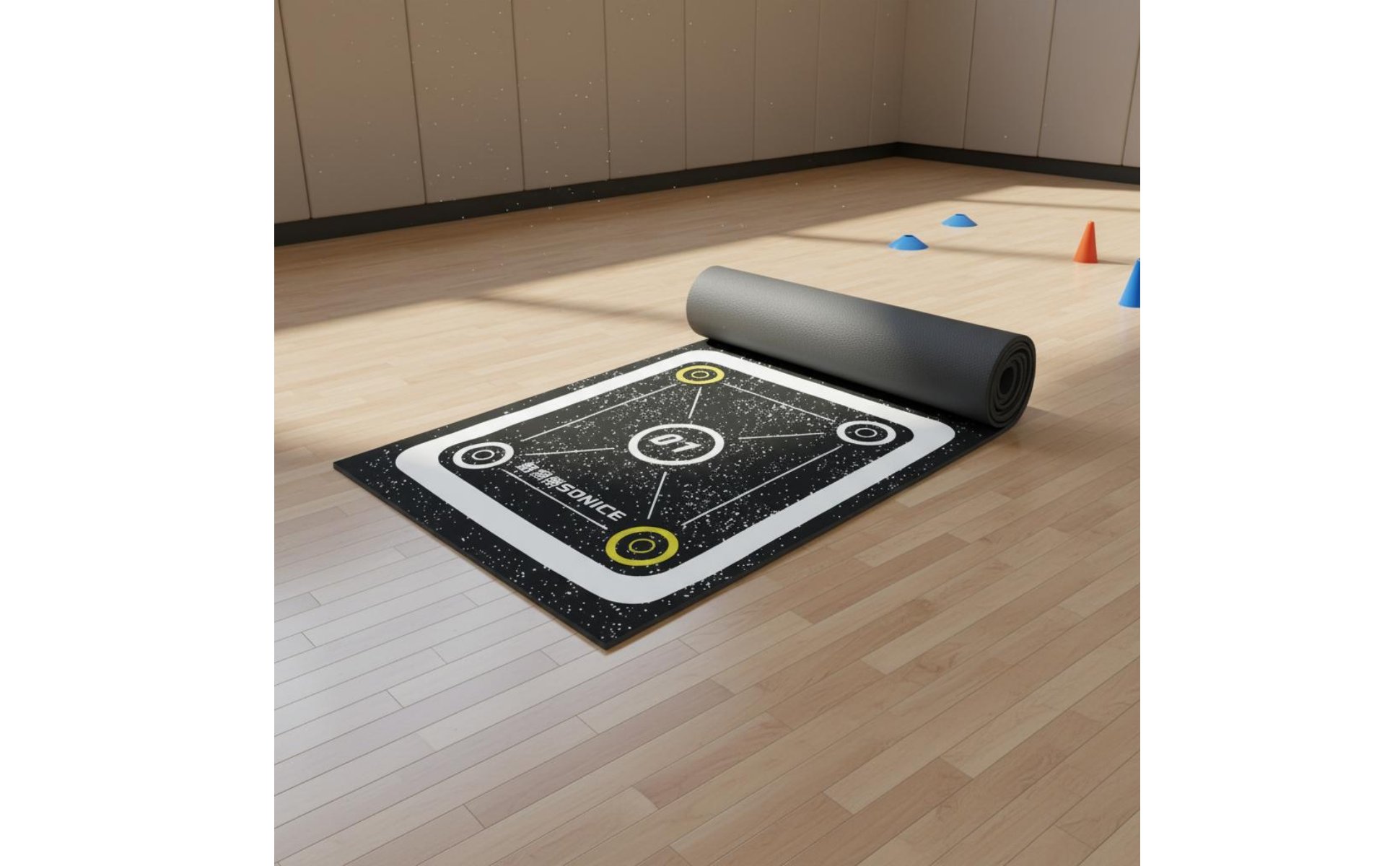 Rubber Agility Ladder Mat Long-Lasting Agility Ladder Mat Easy to Clean