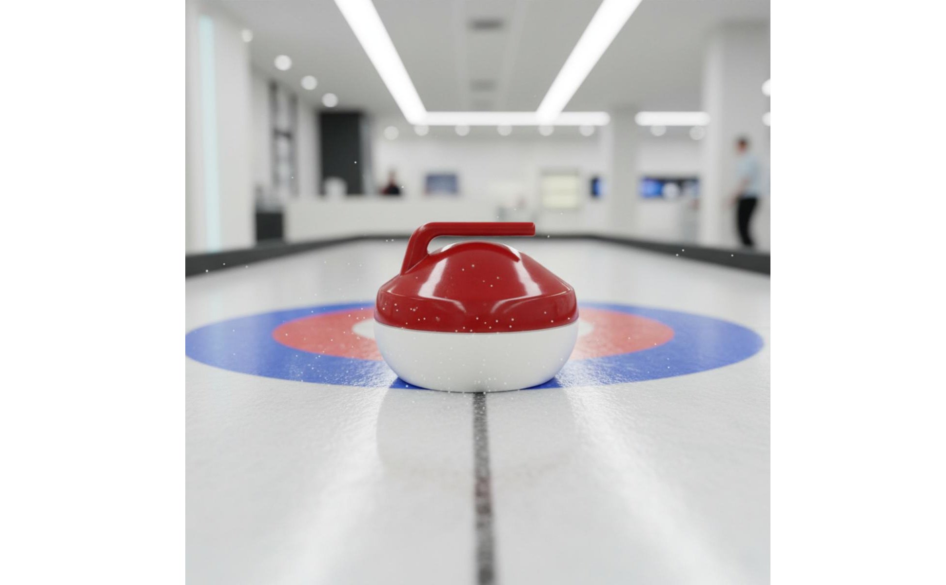 Tisch Curling Spiel Schnell Aufgebaut Mini-Curling-Set Stecksystem Für Drinnen
