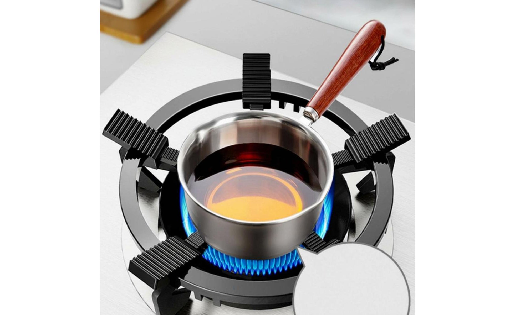 Gas Cooktop Wok Support Support Easy to Clean Non Slip Cooktop Grate