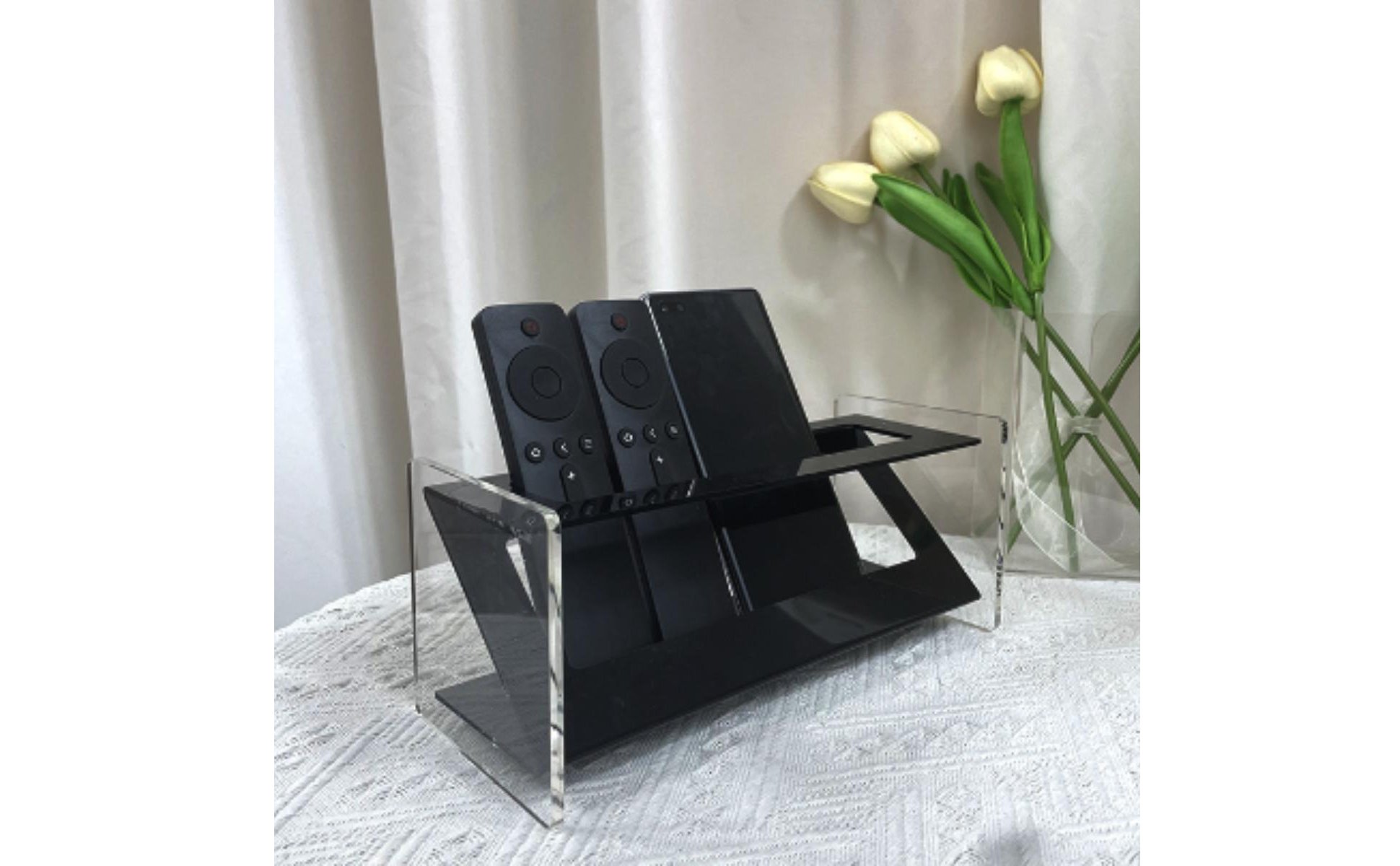 Desktop Controller Organizer Multi-Slot Controller Control Organizer Transparent