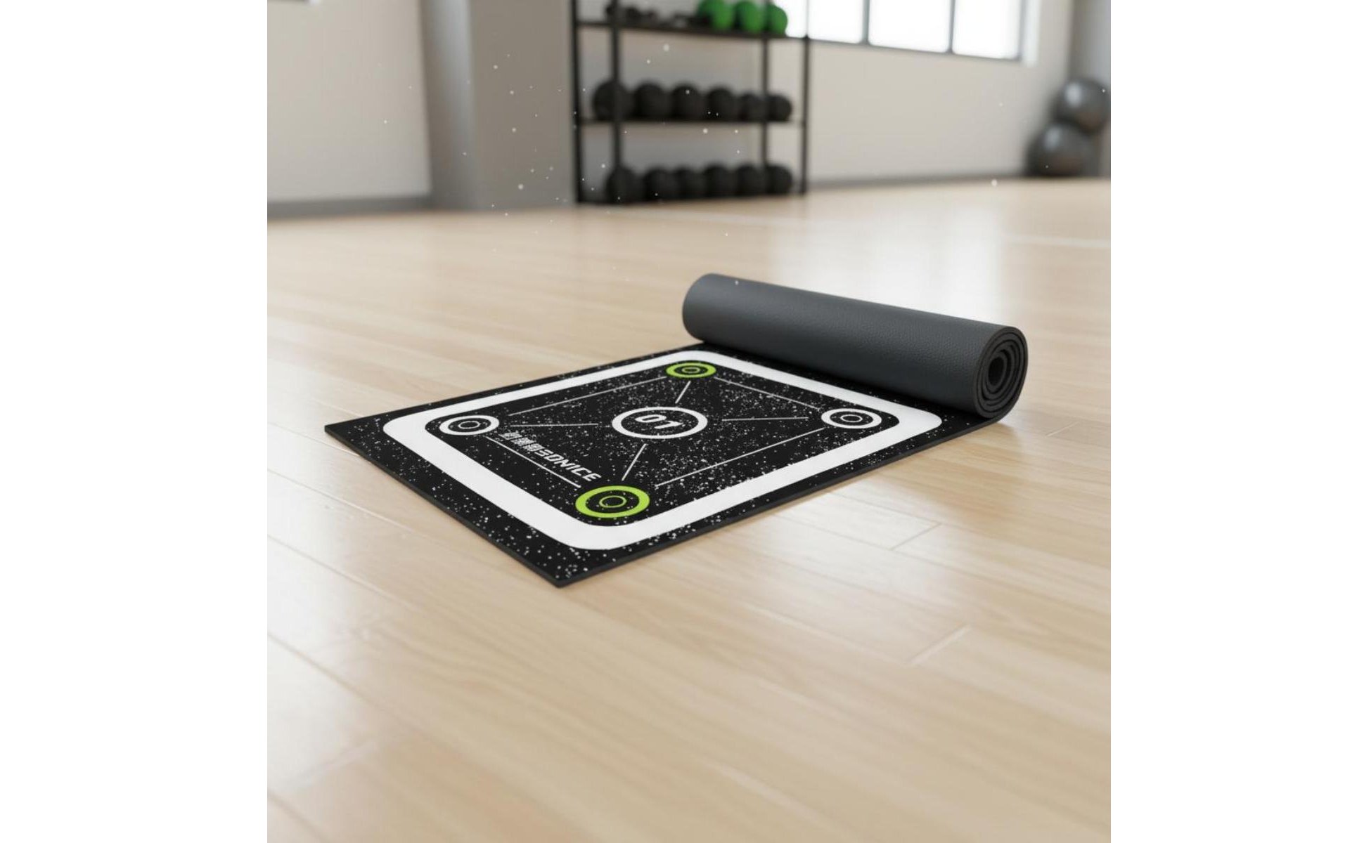Rubber Agility Ladder Mat Long-Lasting Agility Ladder Mat Easy to Clean