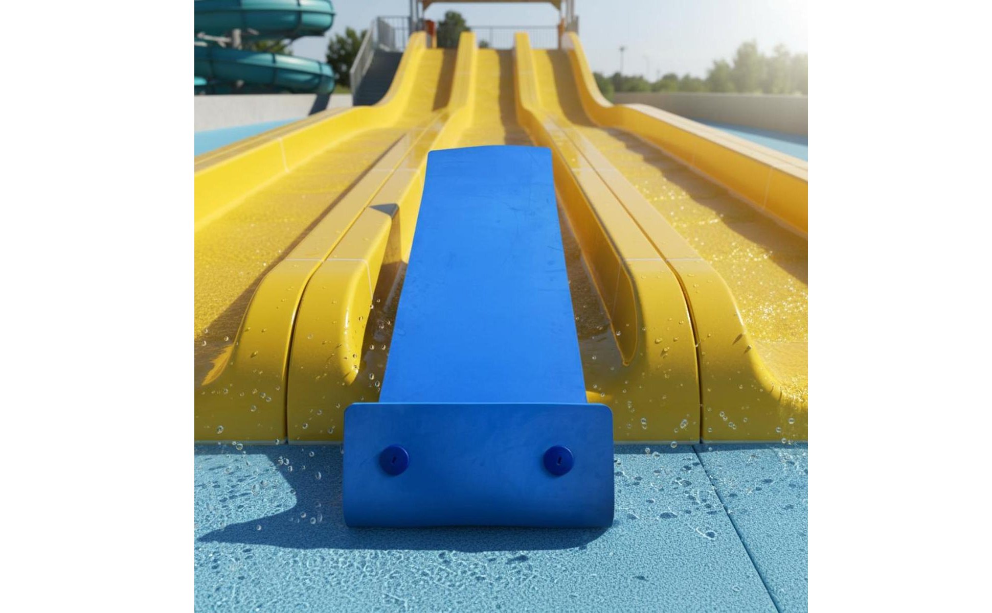 Scivolo Acquatico Resistente All'usura Attrezzatura Sportiva Acquatica Durevole