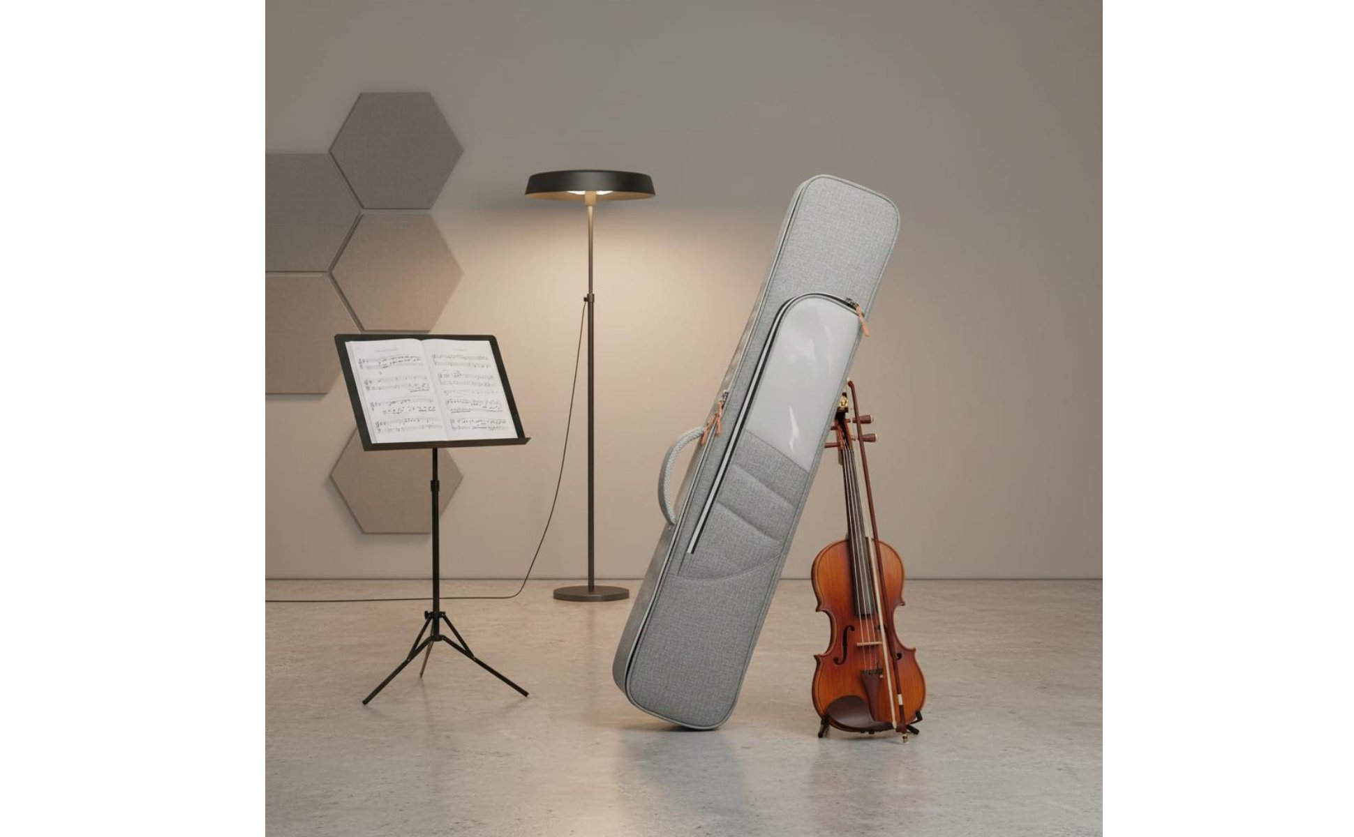 Double Erhu Bag Shoulder Strap Padded Erhu Bag Long-Lasting