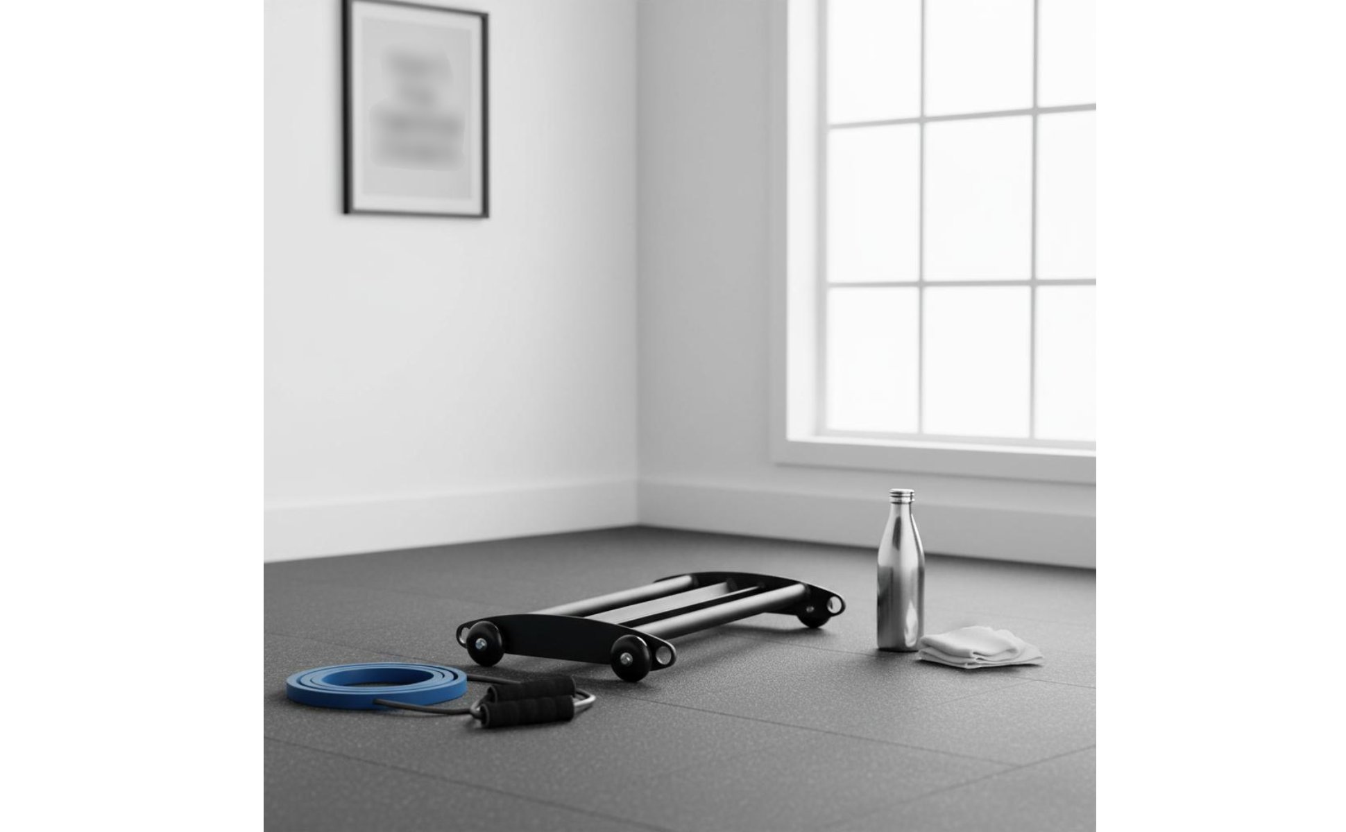 Glute Ham Roller Even Rolling Wheels Glute Ham Developer Roller for Athletes