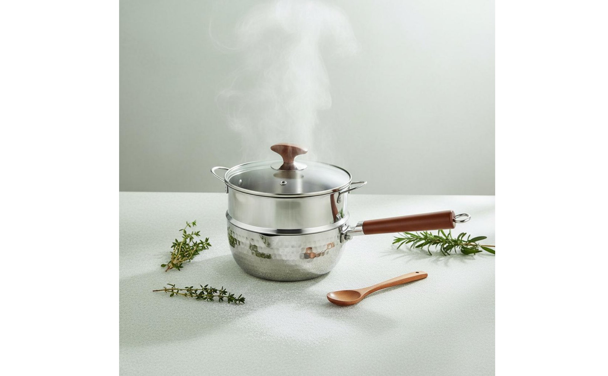 316L Stainless Steel Pot No Coating Japanese Design Ice Pot Single Handle