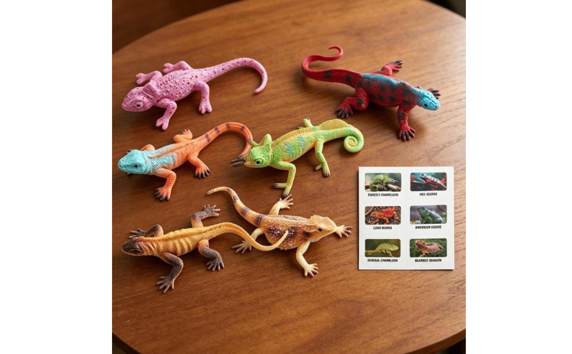 Realistic Lizard Figurine Educational Lizard Model Toy Science Education