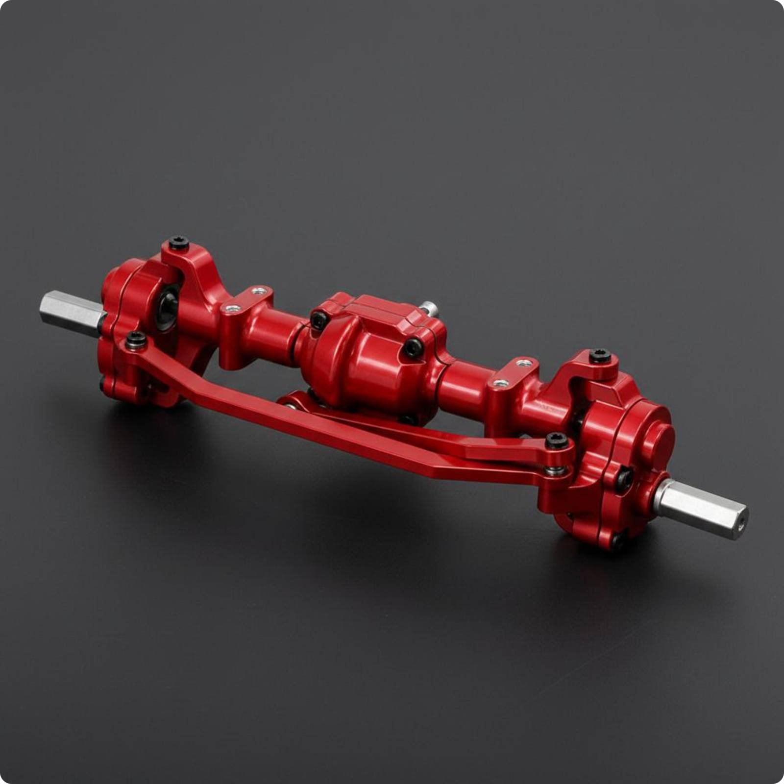 2 Pieces Front and Rear Axle Set Elevated Clearance Vehicle Parts