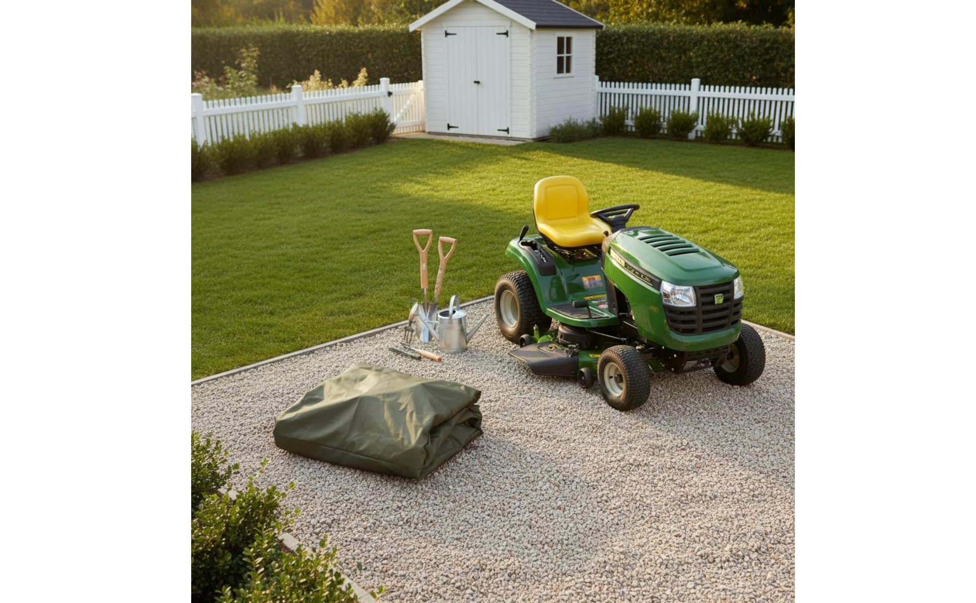 Waterproof Tractor Cover 210D Oxford Material Riding Lawn Tractor Cover