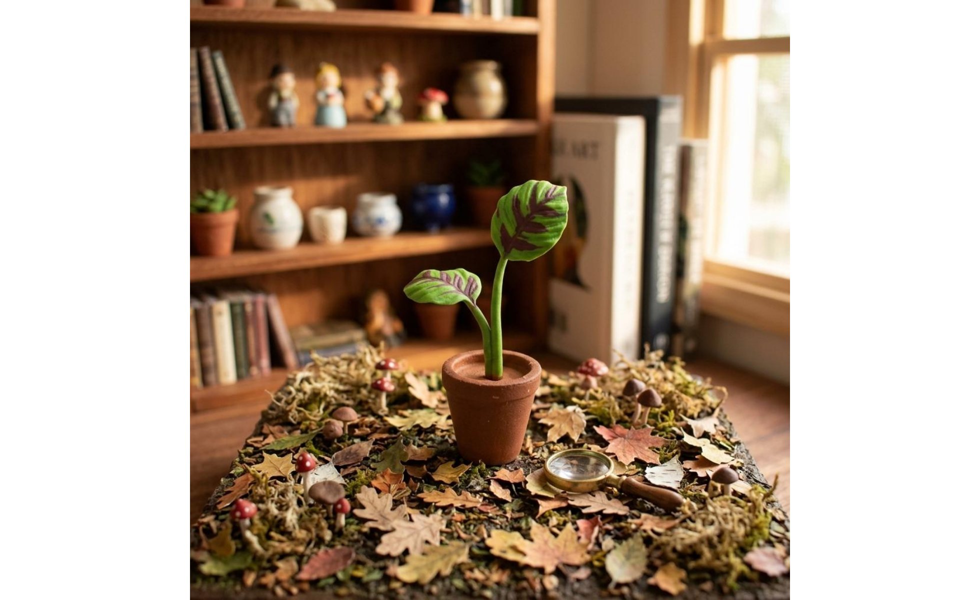 1:64 Scale Plant Miniature 3D Printed Resin Plant Display Realistic