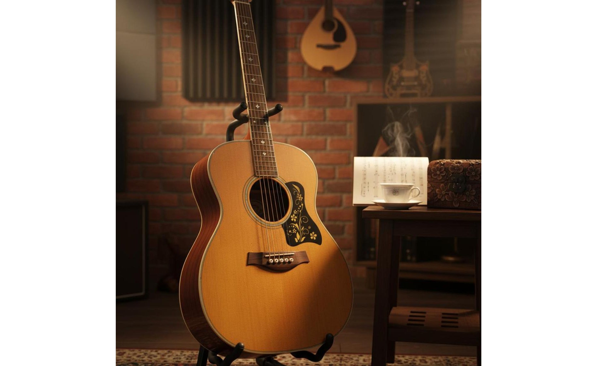 10 Stück selbstklebendes Gitarren-Pickguard Kratzschützend Gitarren-Pickguard