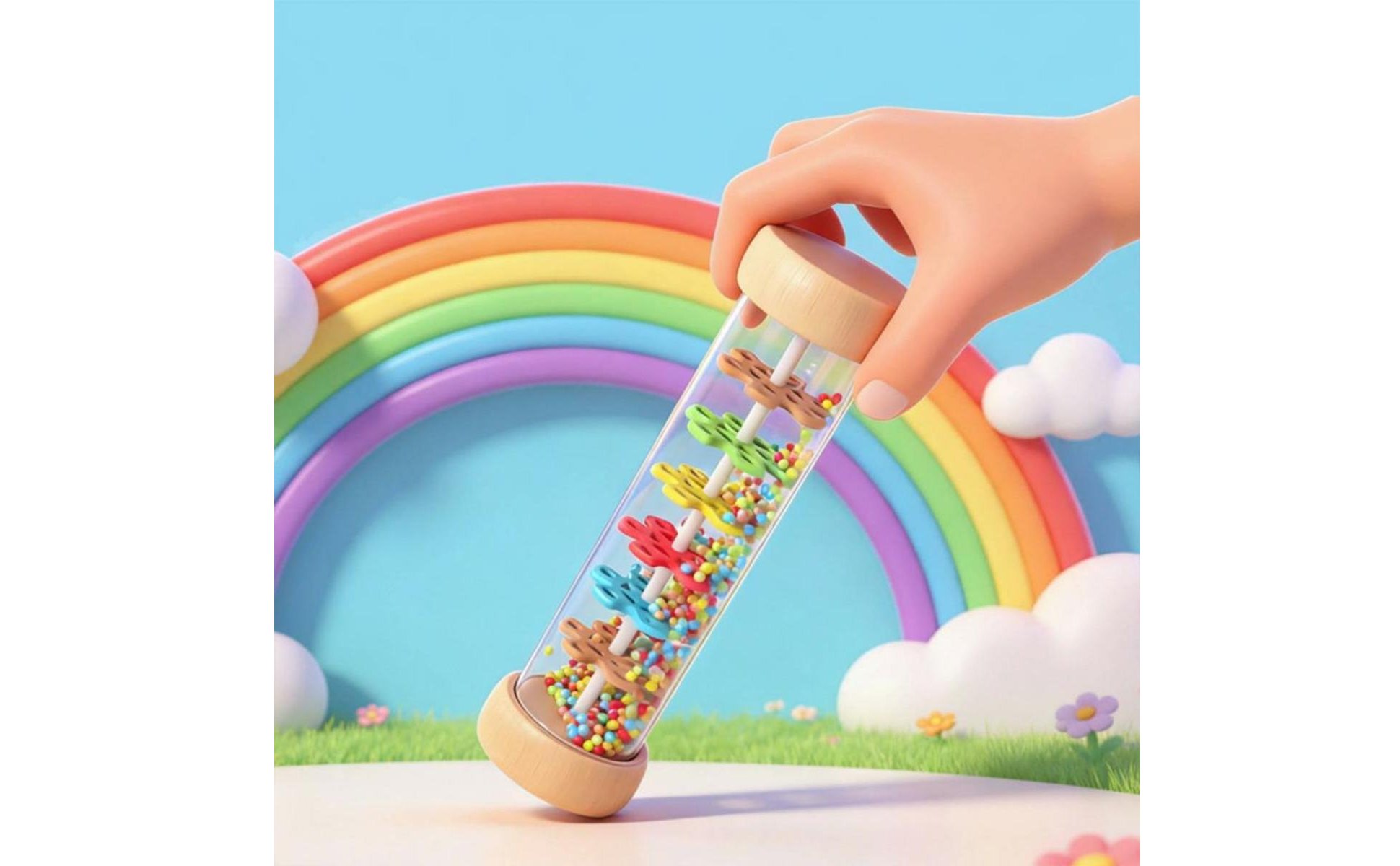 Rain Stick Music Teaching Tool Rain Sound Tube Early Learning for Classroom