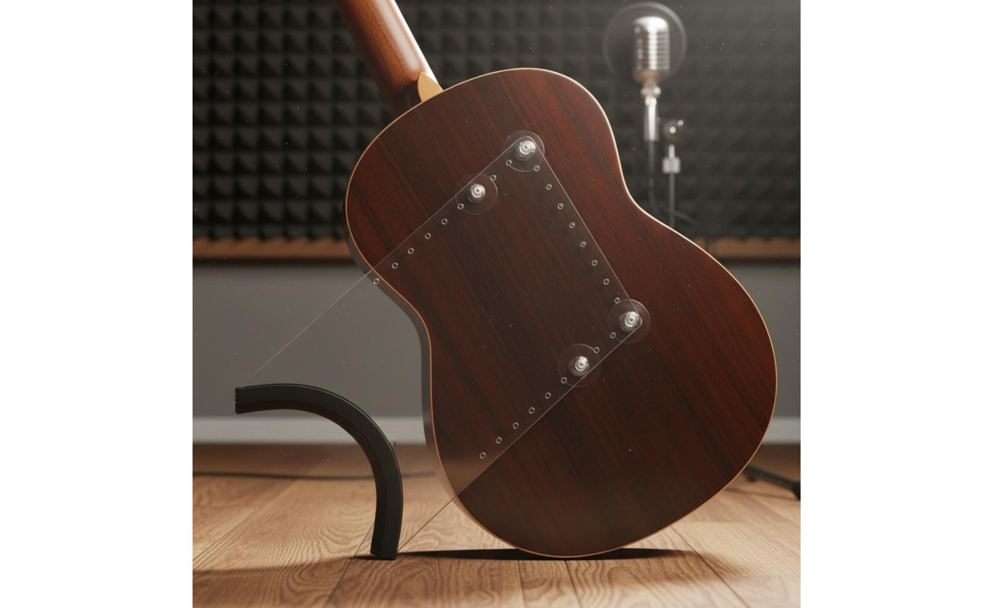 Ergonomische Gitarrenstütze Haltungskorrektur Klassische Gitarrenstütze für Üben