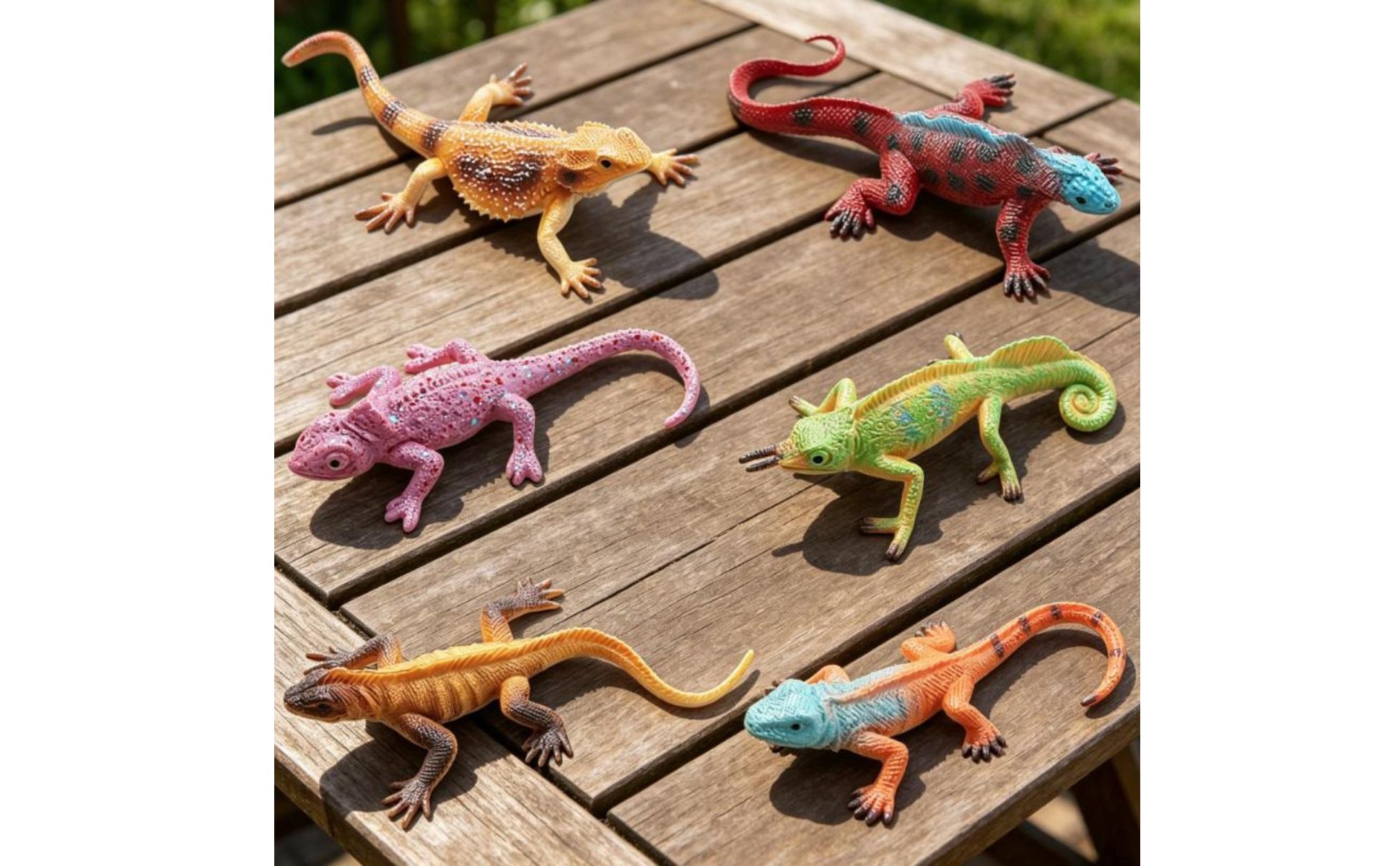 Realistic Lizard Figurine Educational Lizard Model Toy Science Education