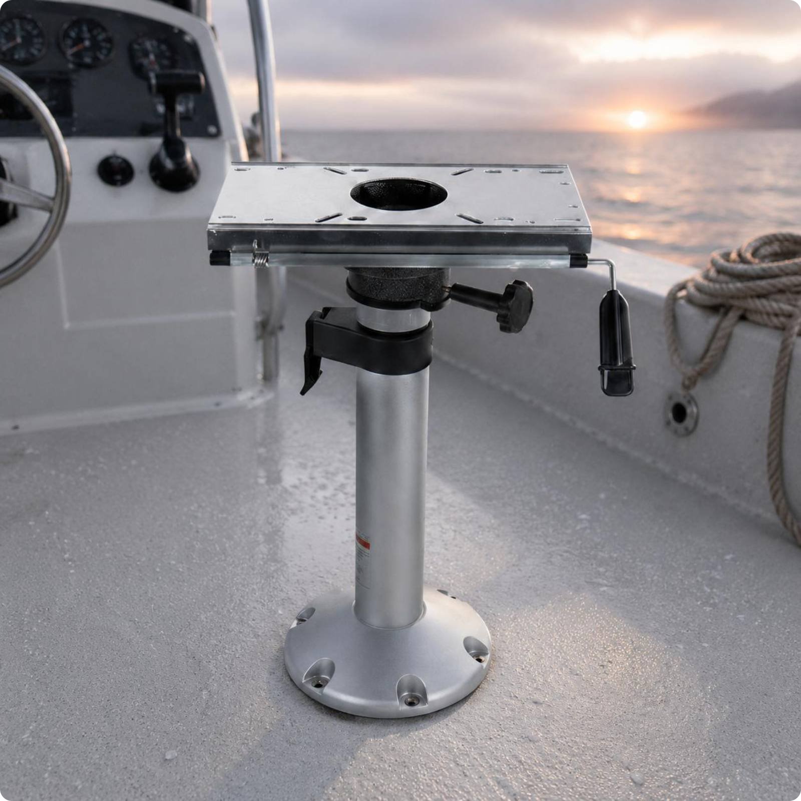 High Support Boat Seat Easy to Clean Low Support Boat Seat Dual-Tone Design