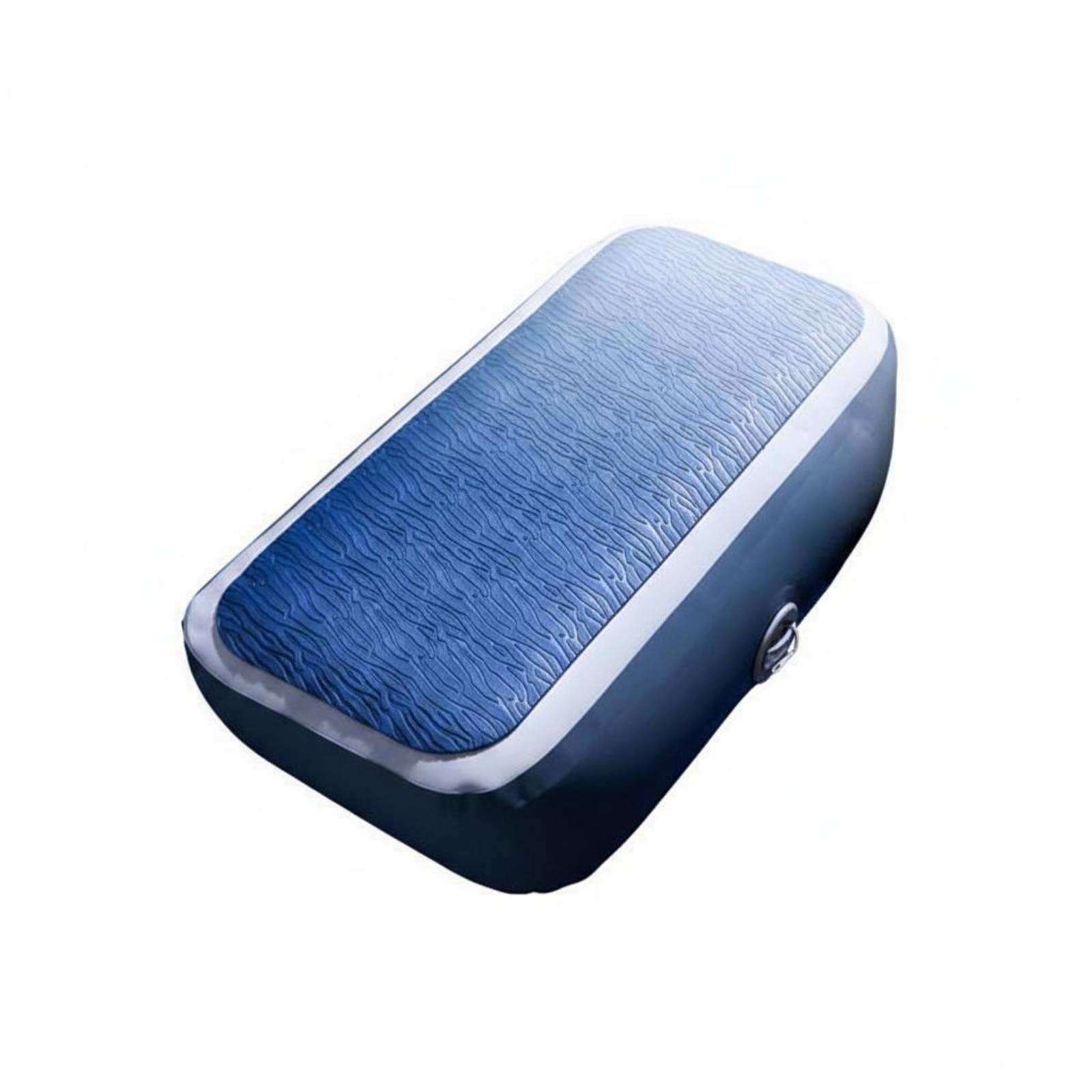Portable Rectangular Inflatable Seat Pad Waterproof Inflatable Watercraft Seat Easy to Clean Non-Slip