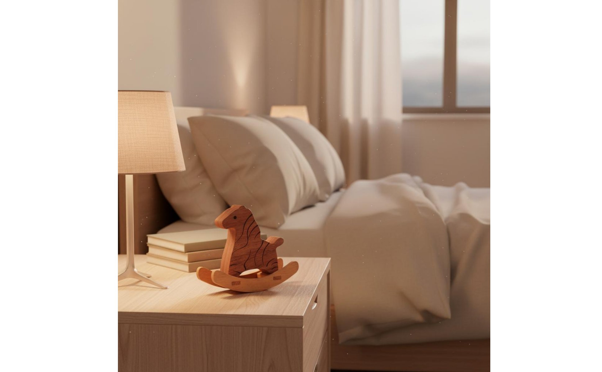 Rocking Horse Aroma Aroma Disperser Desktop Wooden Horse Aroma Disperser