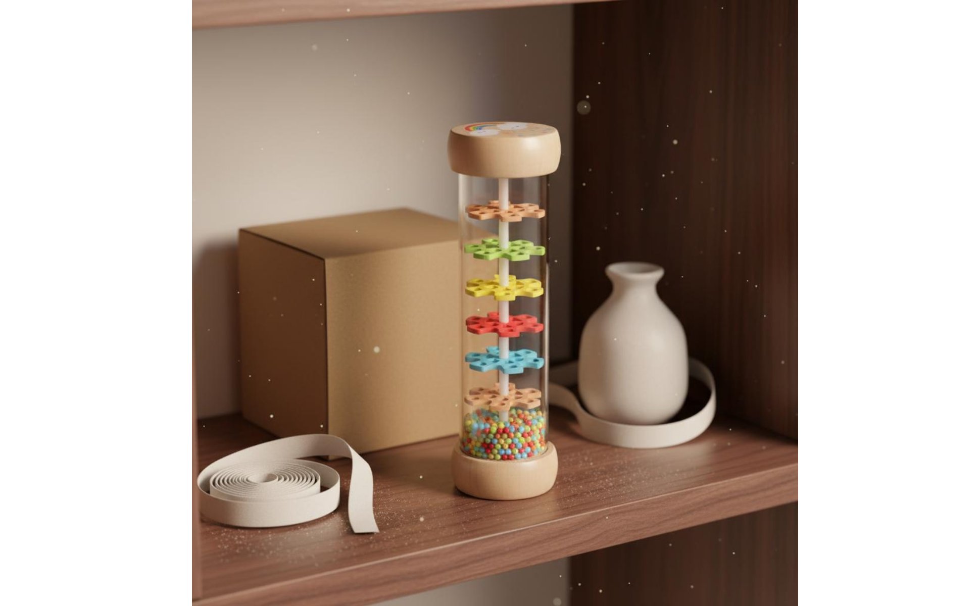 Rain Stick Music Teaching Tool Rain Sound Tube Early Learning for Classroom