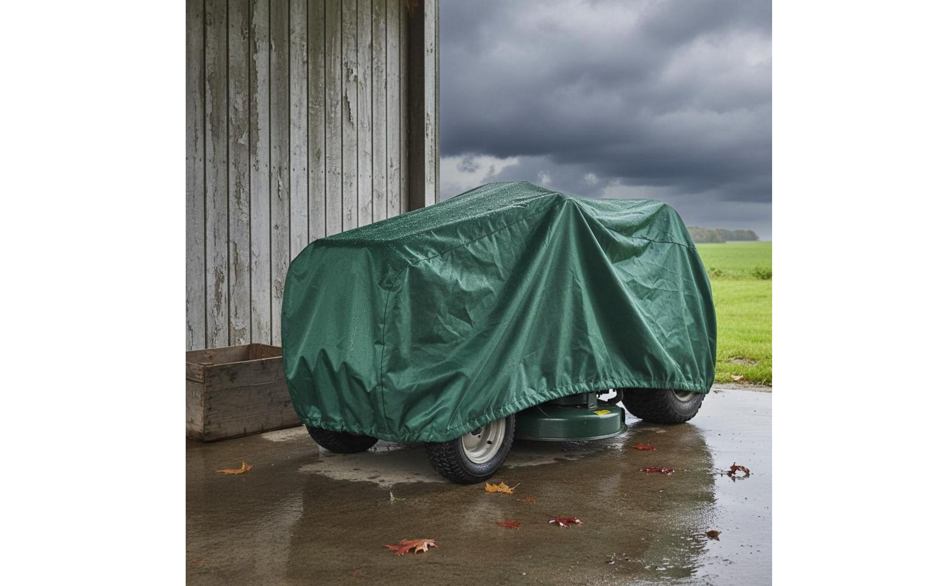 Waterproof Tractor Cover 210D Oxford Material Riding Lawn Tractor Cover